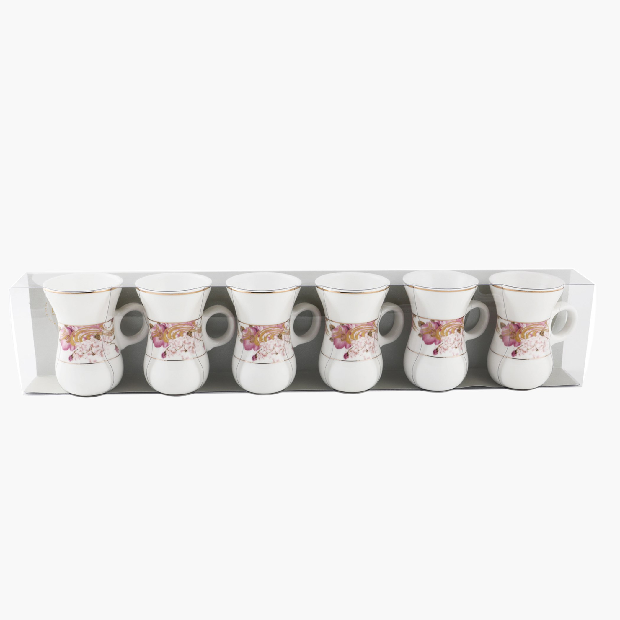 طقم فناجين قهوة بطبعات 6 قطع من تريندي - 100 مل-hbxhomeware-hbxkitchen-image-2