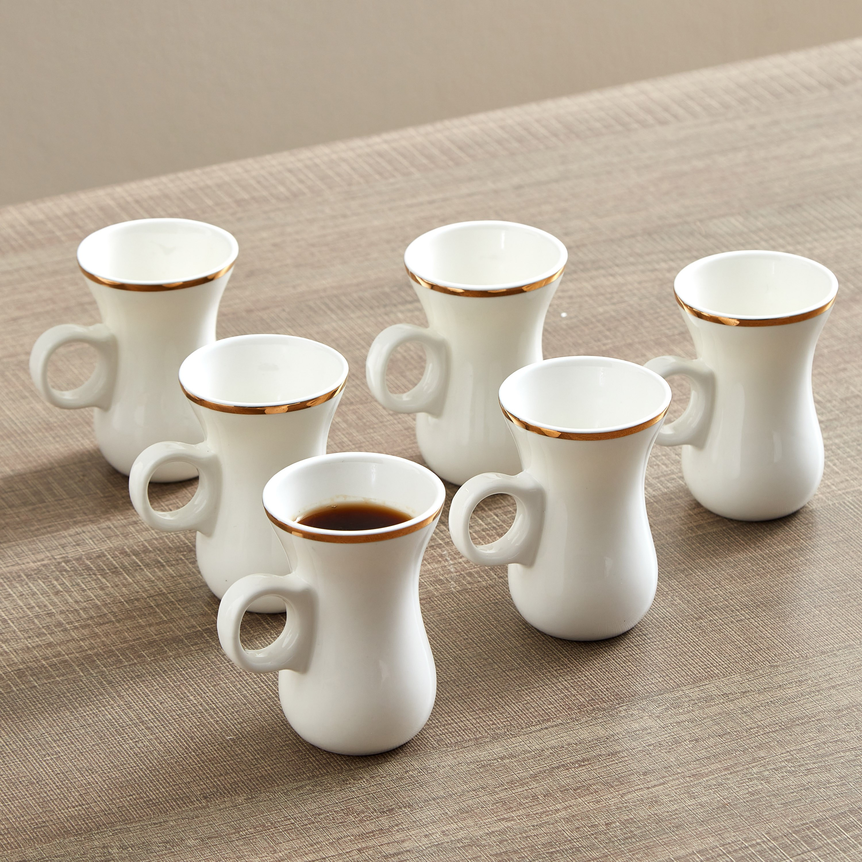 طقم فناجين شاي 6 قطع من تريندي - 100 مل-hbxhomeware-diningandtabletop-coffeeandteasets-image-1