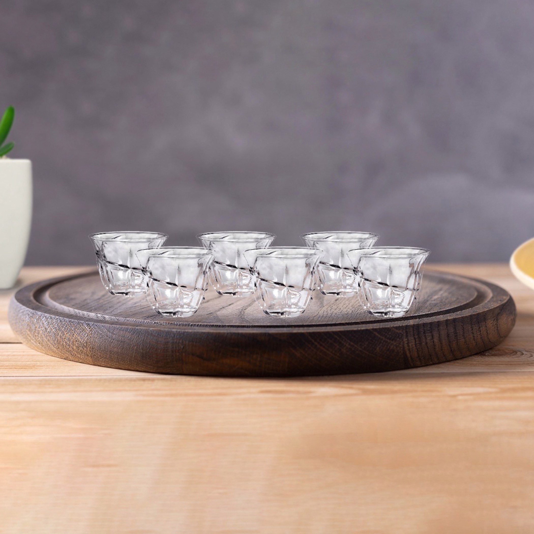 طقم فناجين قهوة 6 قطع من تريندي - 55 مل -hbxhomeware-hbxkitchen-image-1