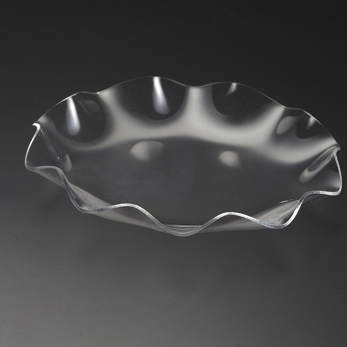 صحن تقديم أكريليك من تريندي - 18.5x5 سم-hbxdecorandfurnishings-tabletop-serveware-image-2