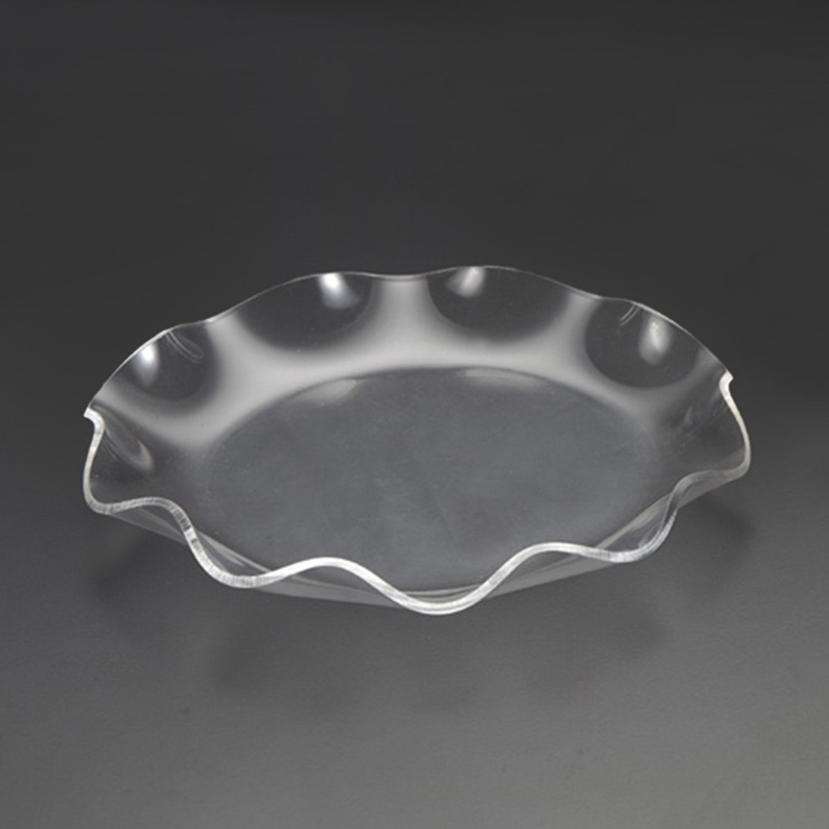 صحن تقديم أكريليك من تريندي - 23x6 سم-hbxdecorandfurnishings-tabletop-serveware-image-2