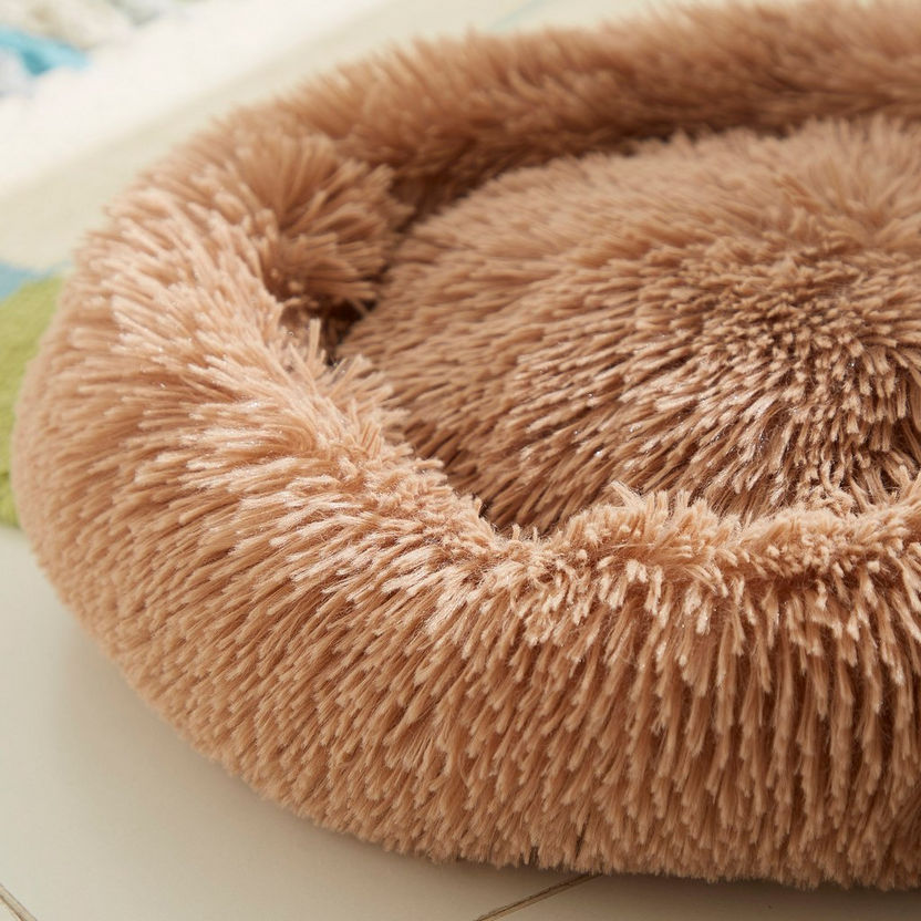Cozy Fluffy Pet Cushion Bed - 44x44x6 cm-Cushions-image-1