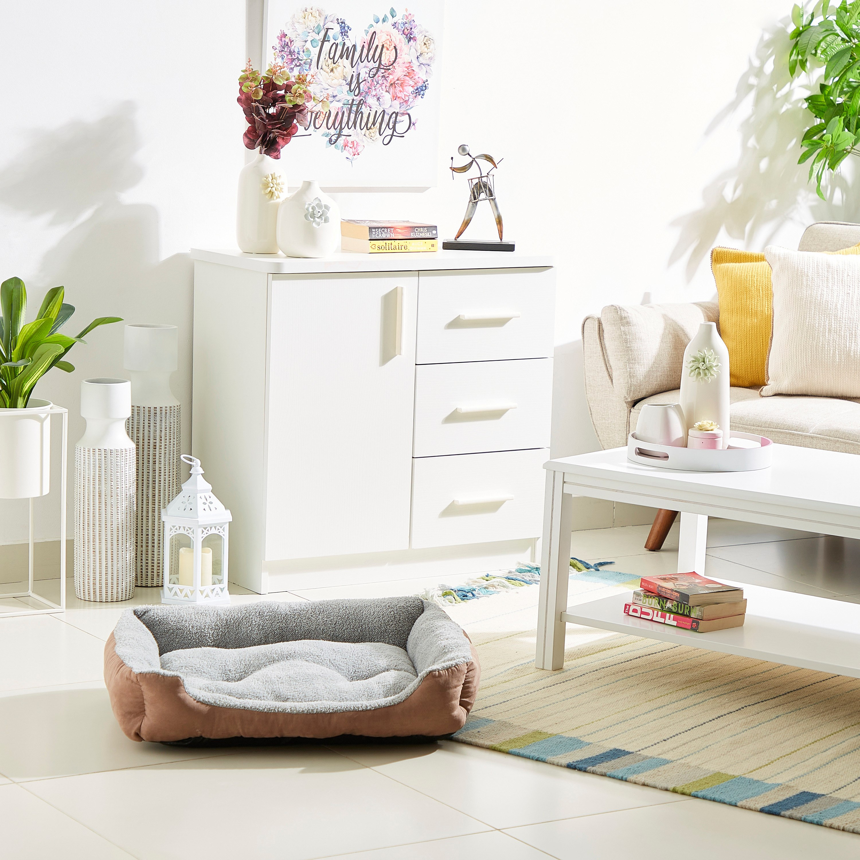 Cozy Soft Large Pet Cushion Bed - 70x58x14 cm-hbxhomeware-hbxdecorandfurnishings-image-4