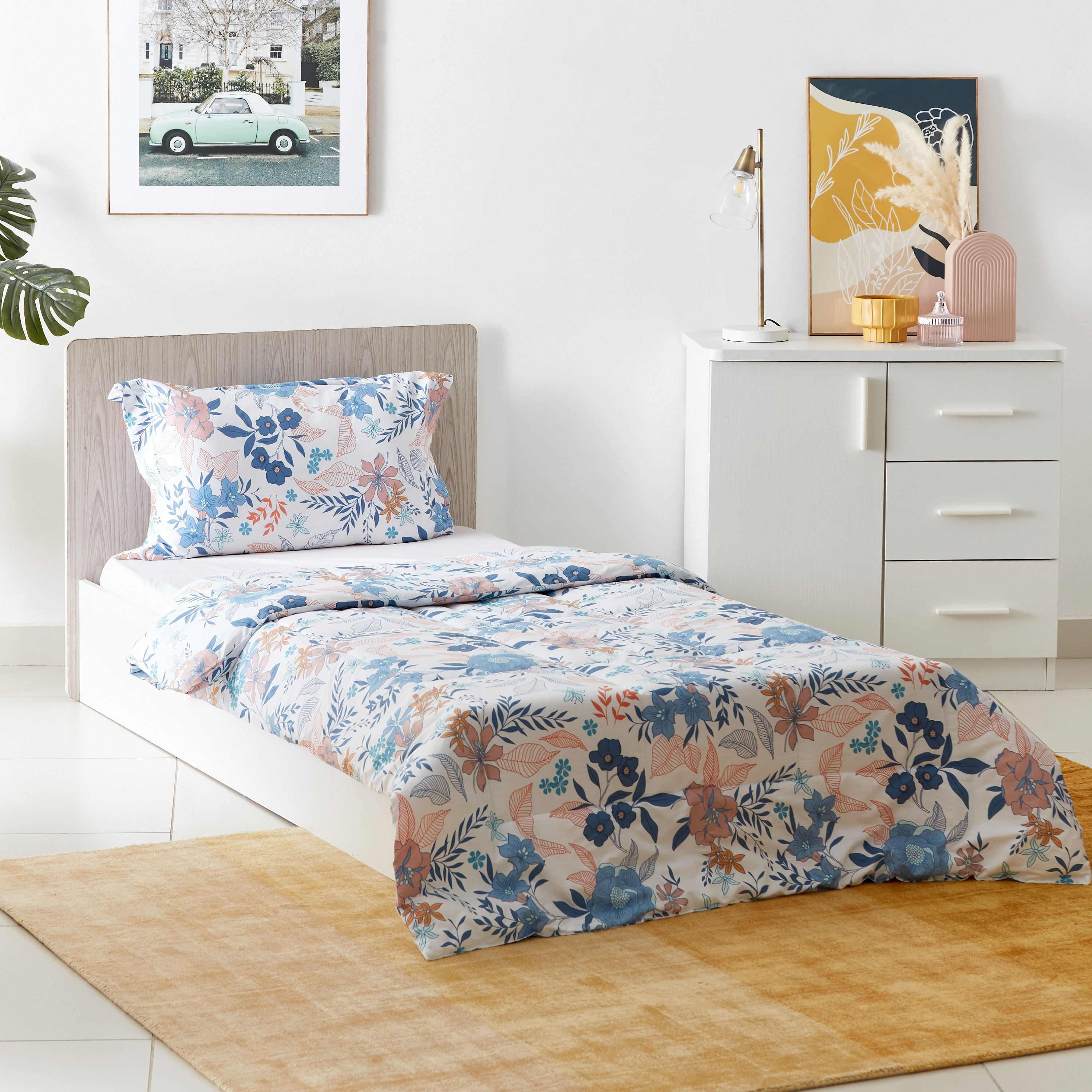 طقم لحاف قطني فردي قطعتين بطبعات من إيما - 135x220 سم-PROMO_HB_AE_B1G1_250925-image-1