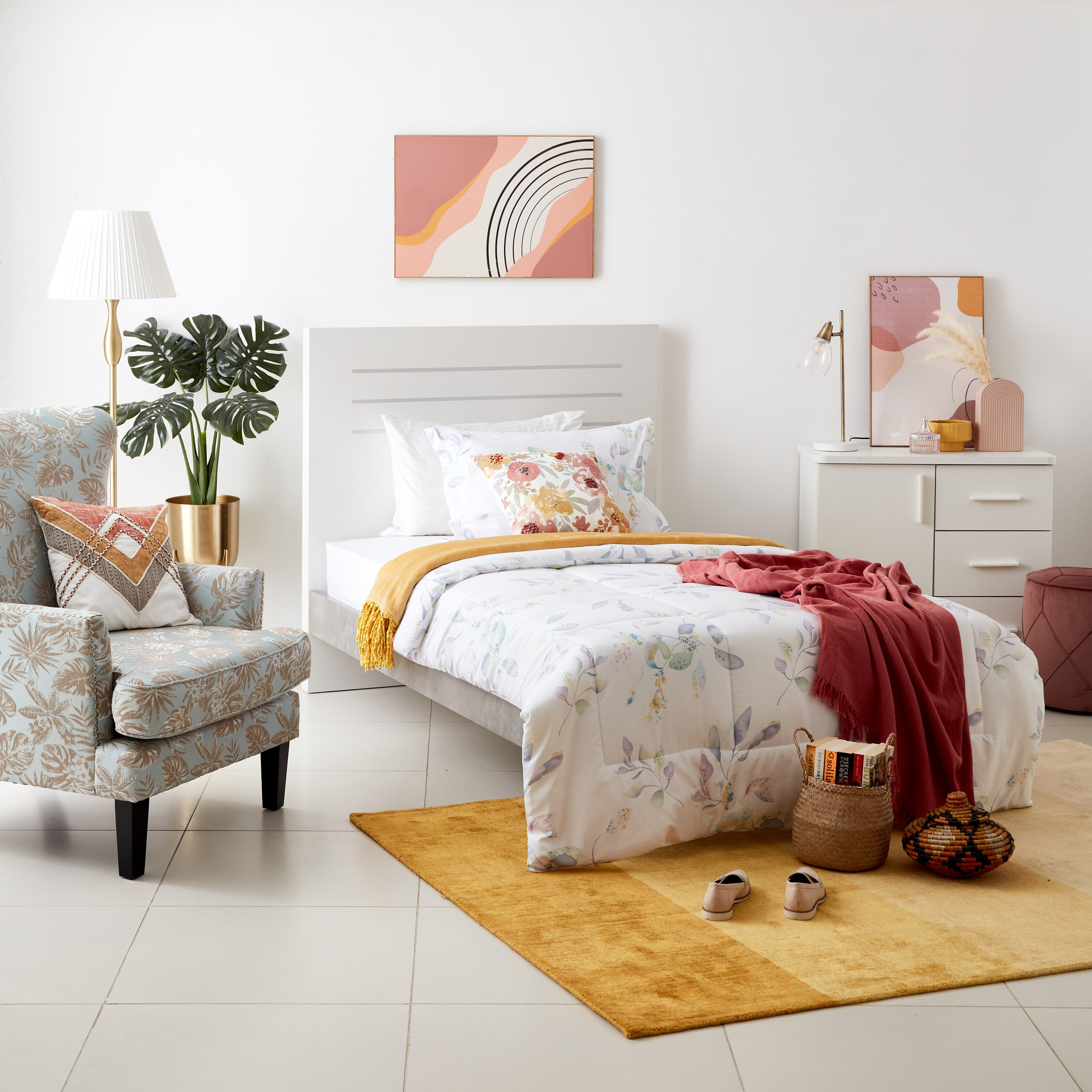 طقم لحاف توين من قطعتين قطن بطبعات من فيرونا إيميلي - 160x220 سم-hbxhomeware-hbxdecorandfurnishings-image-6