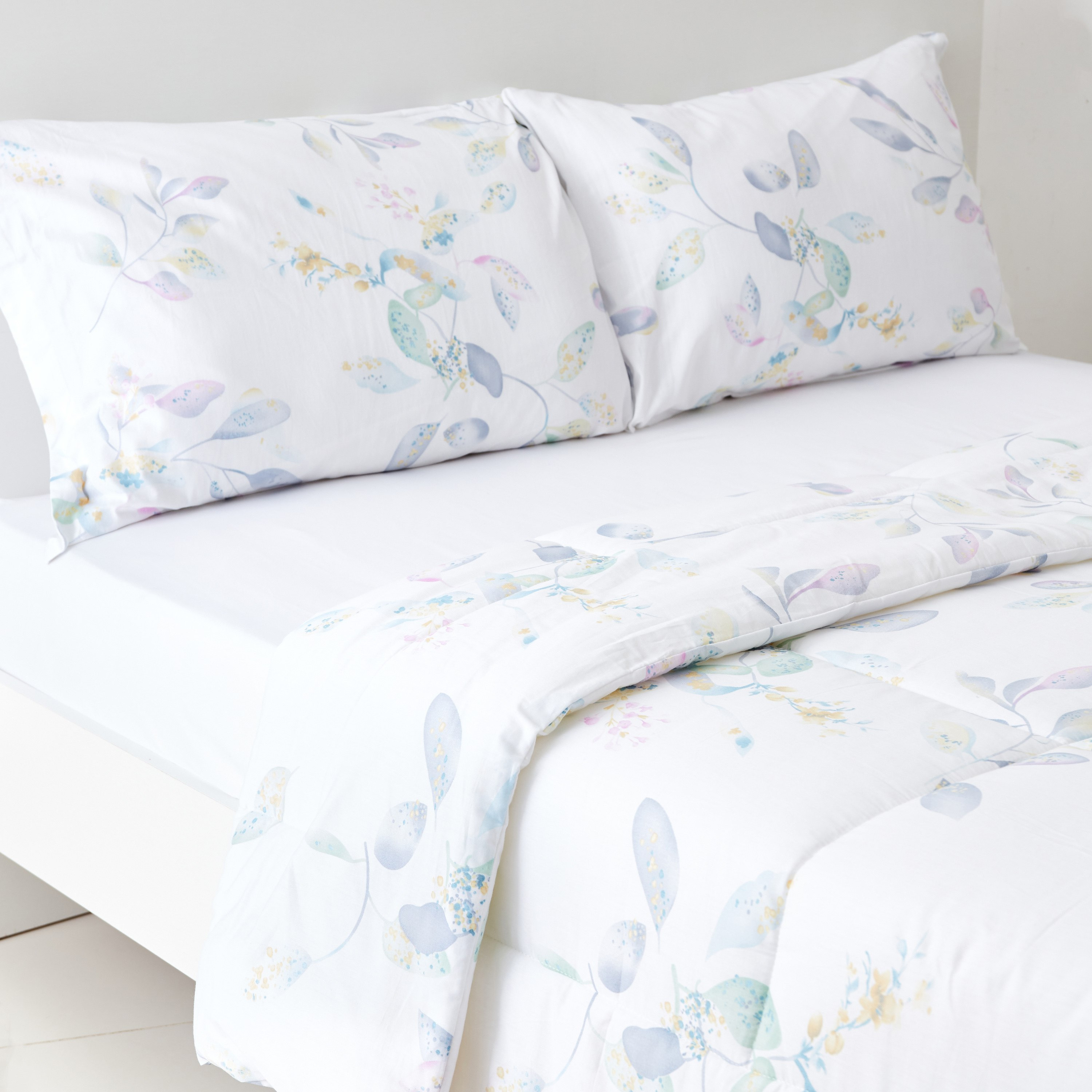 Verona Emily 3-Piece Printed Cotton King Comforter Set - 220x240 cm-hbxhomeware-hbxdecorandfurnishings-image-2