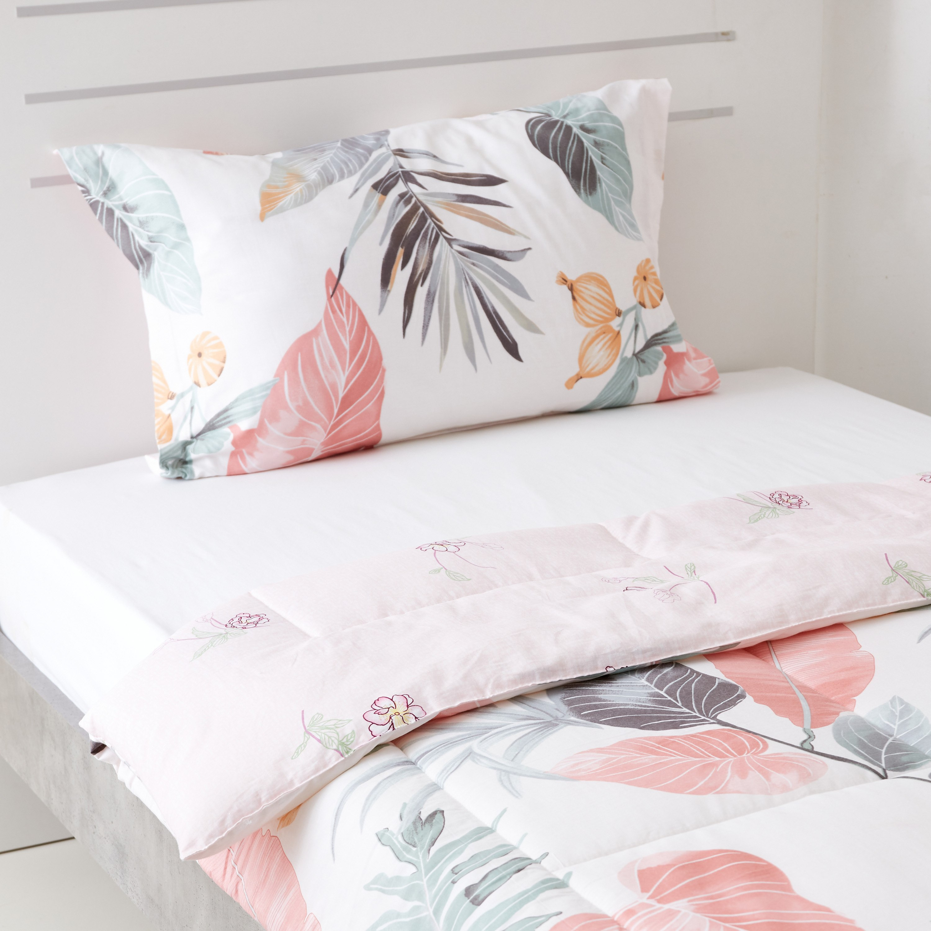 Verona Ara 2-Piece Printed Cotton Twin Comforter Set - 160x220 cm-hbxhomeware-hbxdecorandfurnishings-image-2
