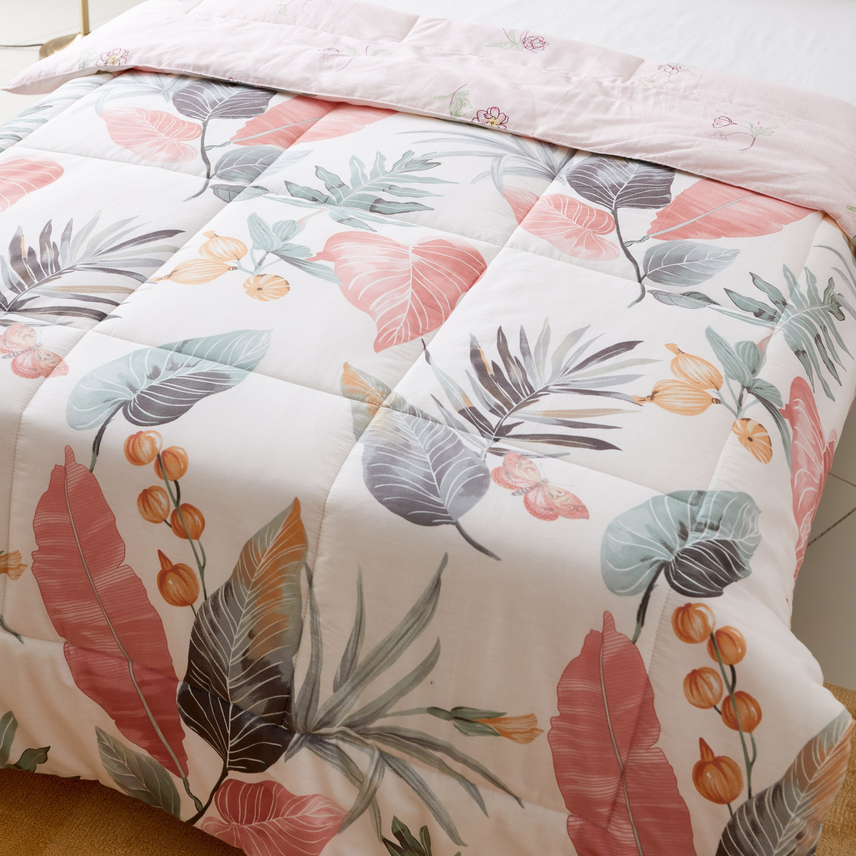 Verona Ara 2-Piece Printed Cotton Twin Comforter Set - 160x220 cm-hbxhomeware-hbxdecorandfurnishings-image-3