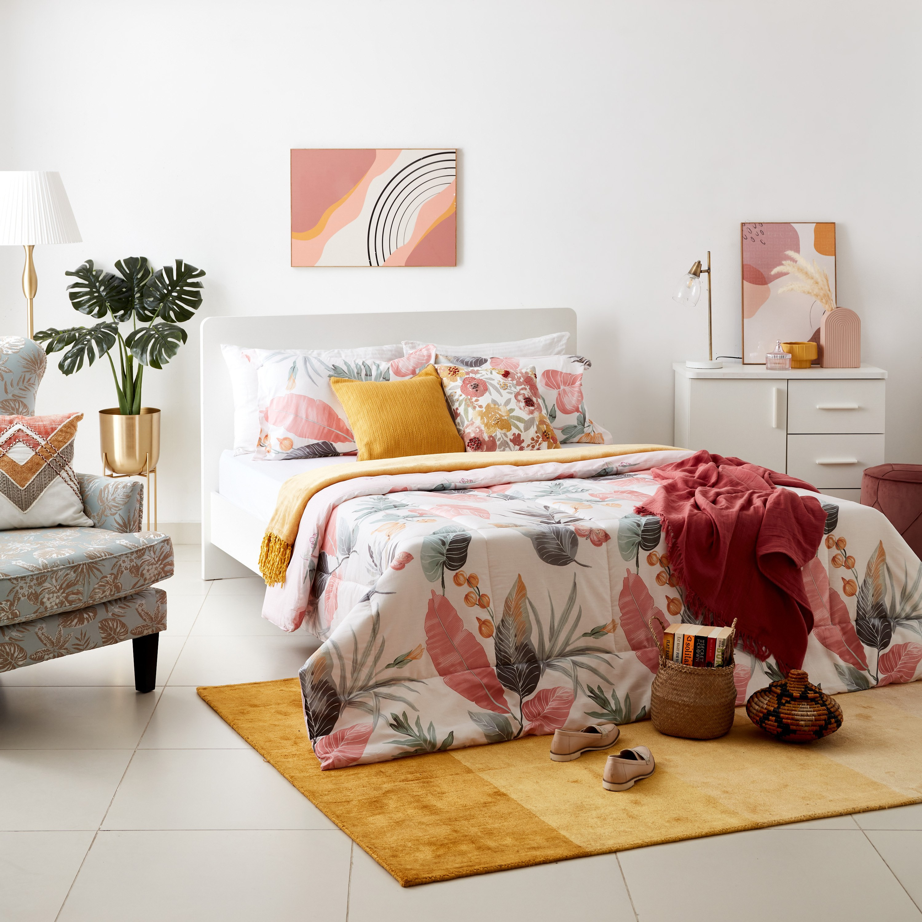 Verona Ara 3-Piece Printed Cotton King Comforter Set - 220x240 cm-PROMO_HB_AE_B1G1_250925-image-6