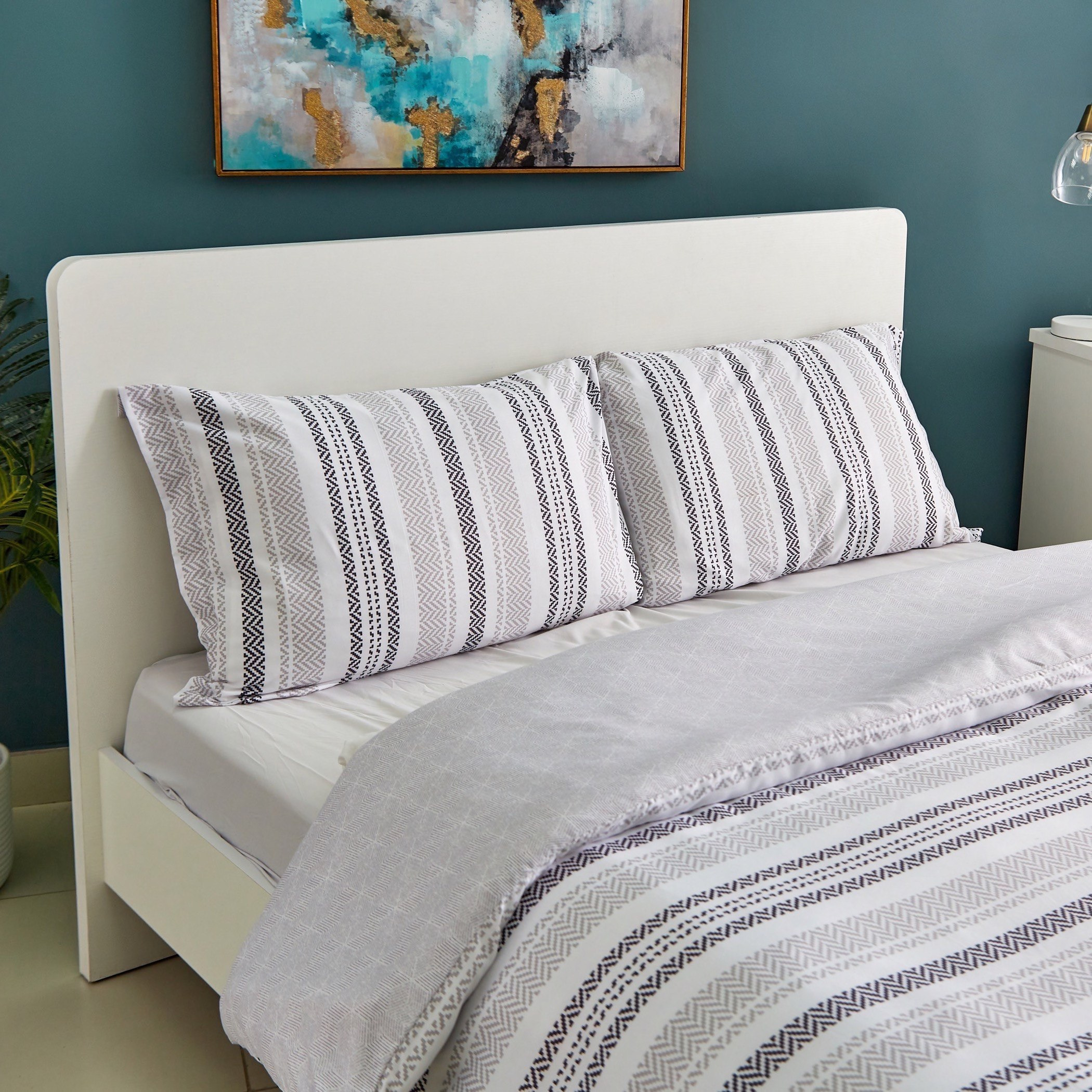 طقم غطاء لحاف كينج مايكروفايبر 3 قطع من سيلر - 220x220 سم-hbxhomeware-hbxdecorandfurnishings-image-2