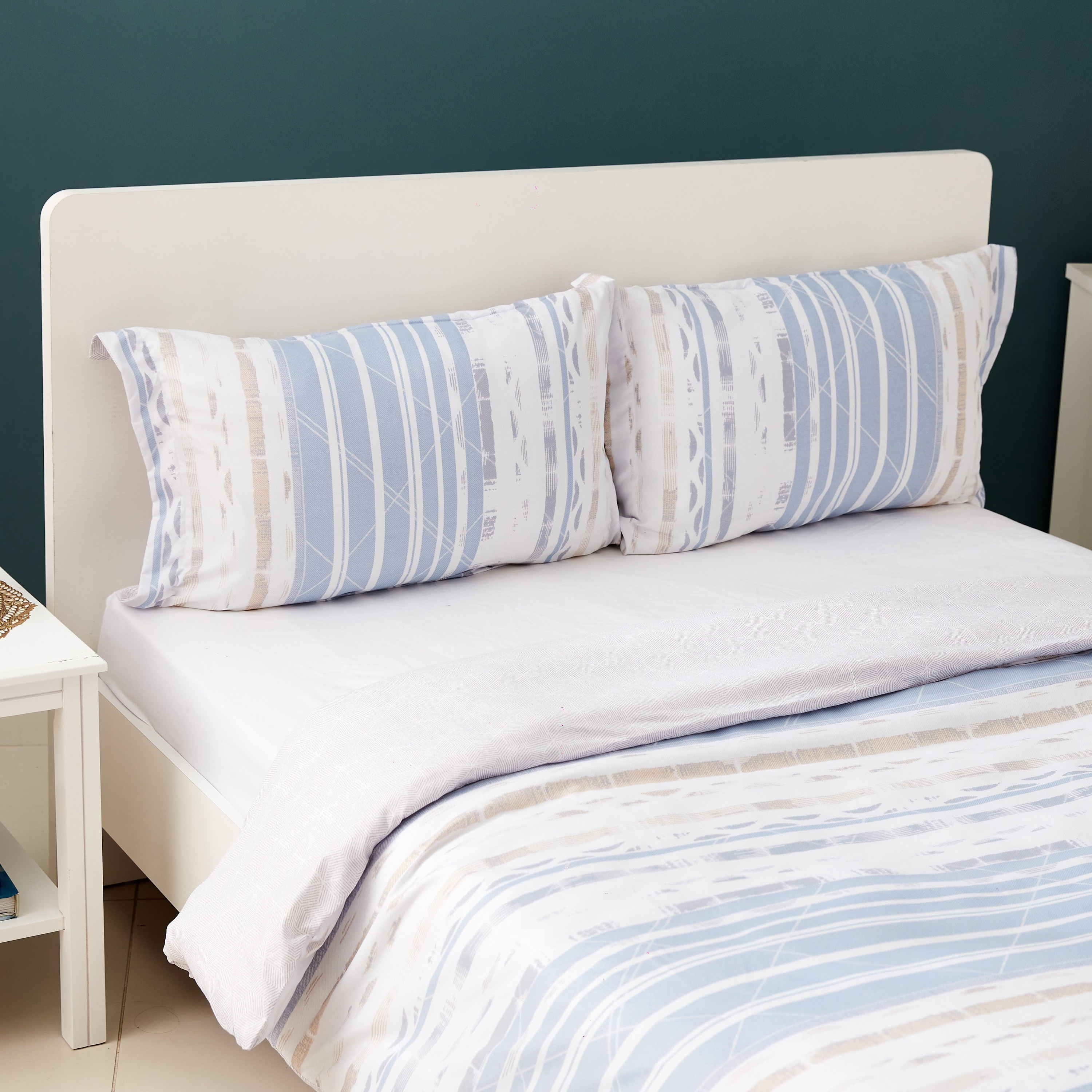 Garry Microfiber 3-Piece King Duvet Cover Set - 220x220 cm-hbxhomeware-hbxdecorandfurnishings-image-2