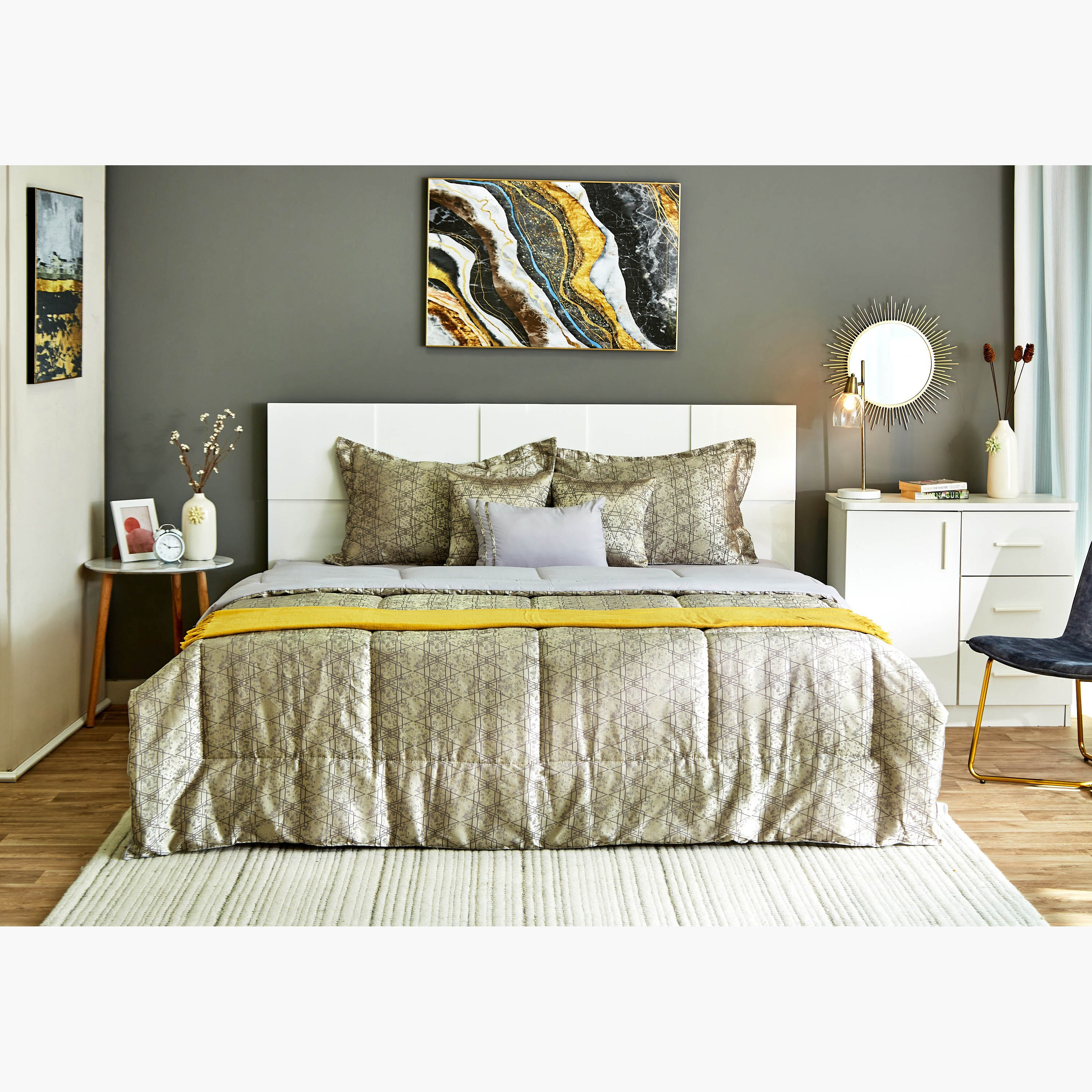طقم لحاف كينج 7 قطع- 220x240 سم - ماسوا-hbxhomeware-hbxdecorandfurnishings-image-12