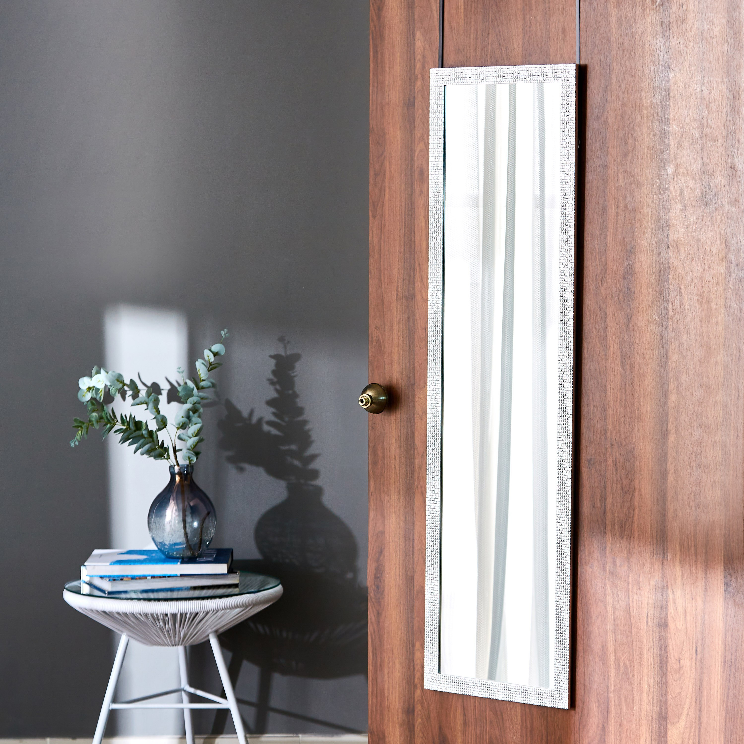 مرآة فوق الباب من ديفورا - 35x1x125 سم-hbxhomeware-homedecor-mirror-overthedoor-image-1