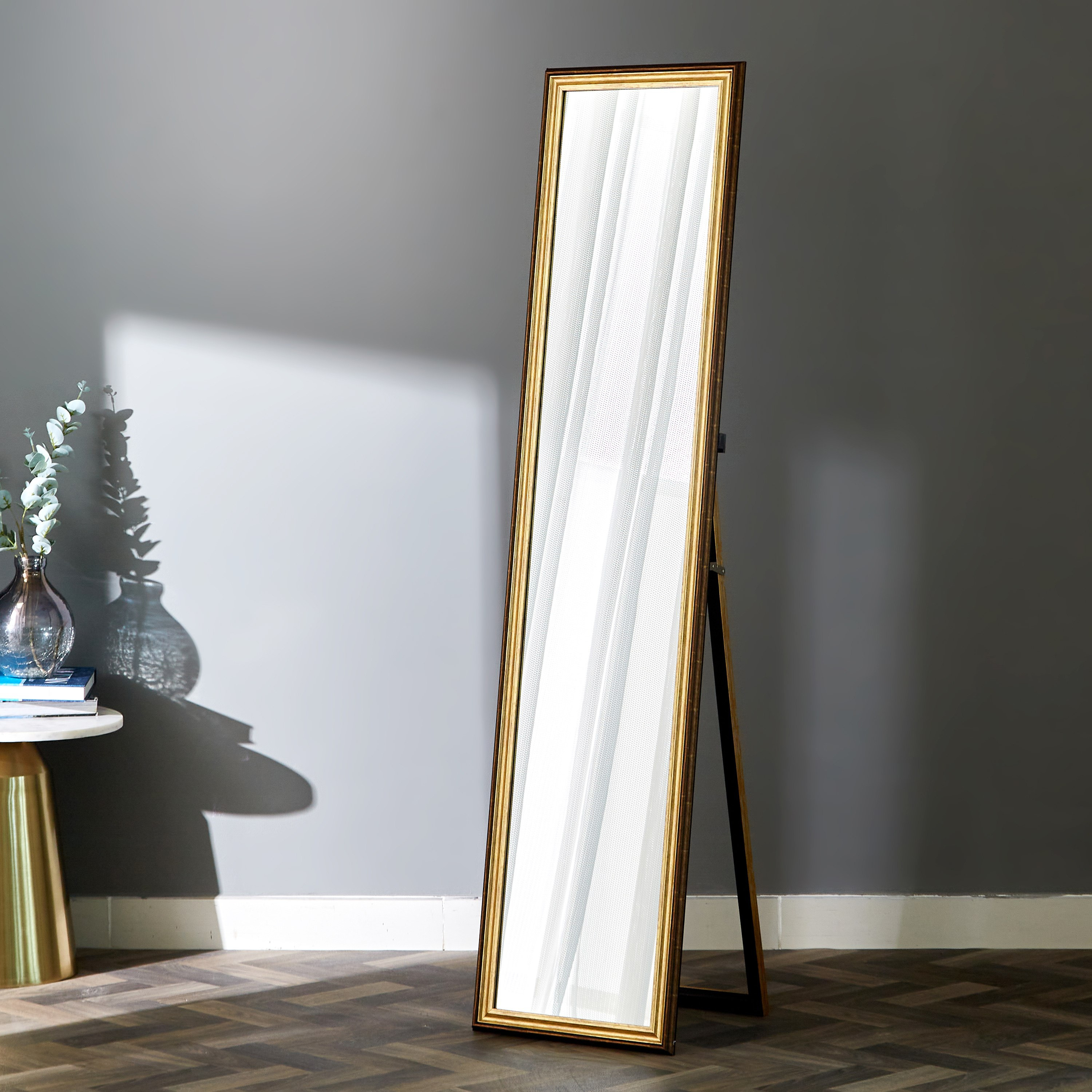 مرآة أرضية عمودية بحواف مزدوجة من ديفورا - 37x4x157 سم-PROMO_HB_AE_B1G1_250925-image-1