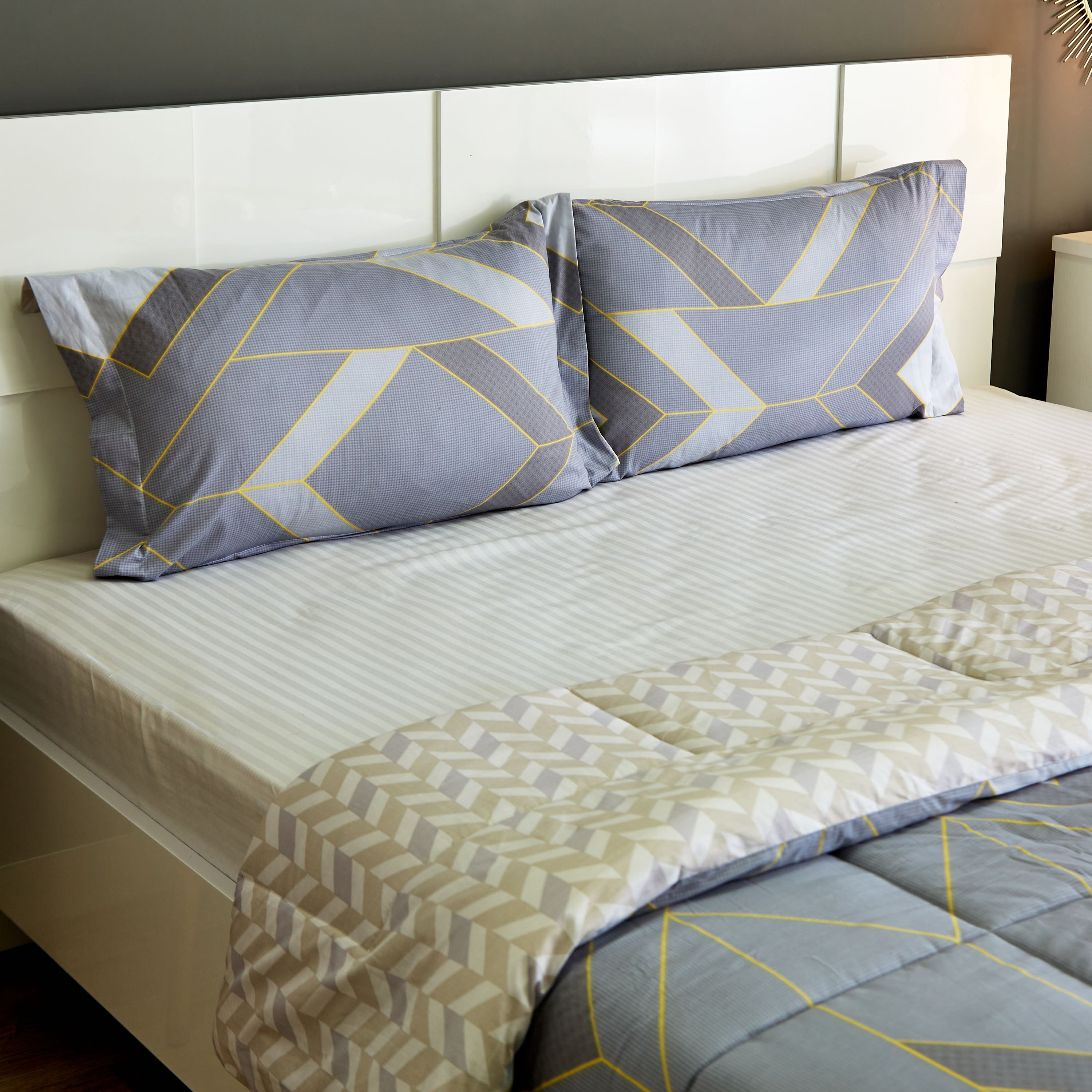 Verona Grace 3-Piece Printed Cotton King Comforter Set - 220x240 cm-PROMO_HB_AE_B1G1_250925-image-2