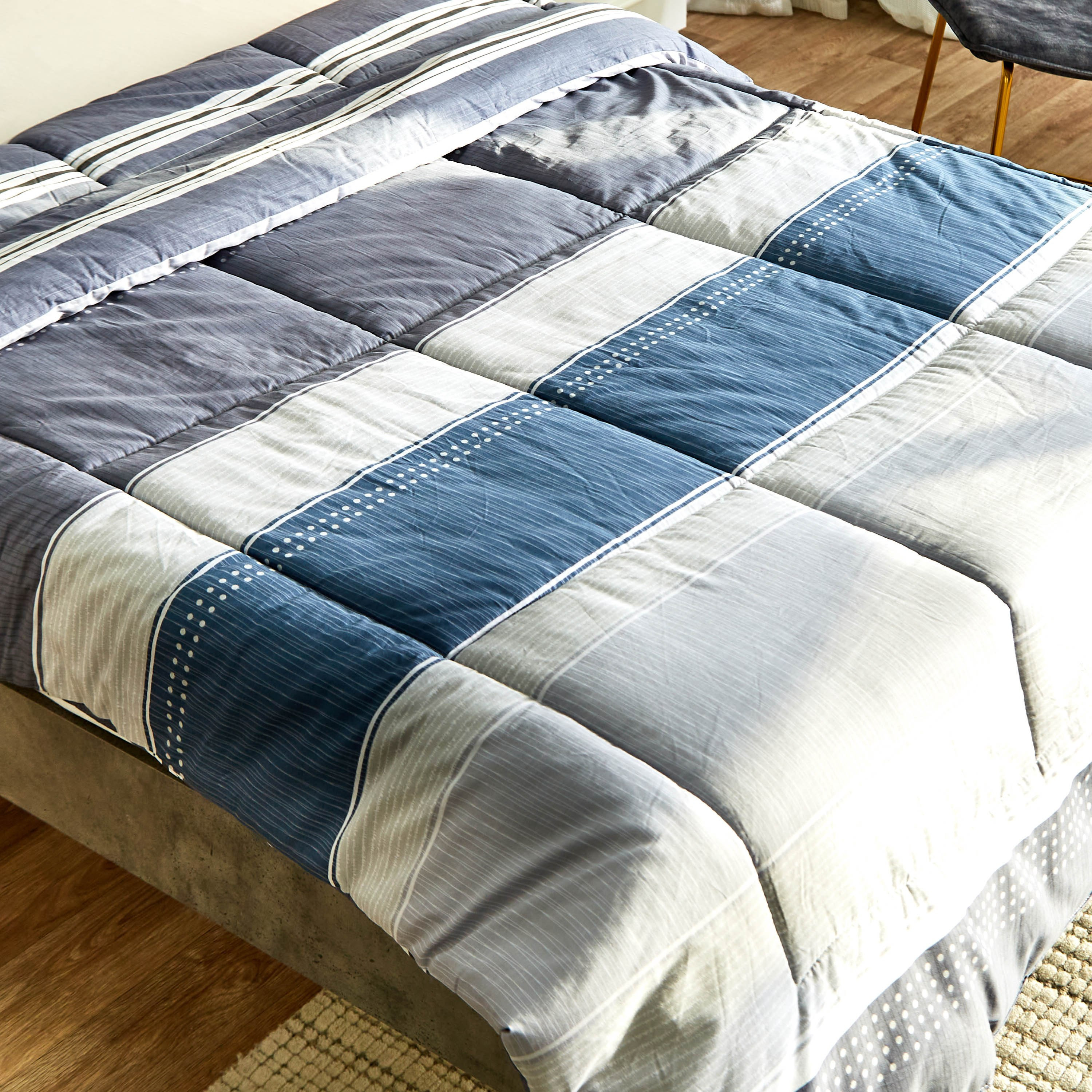 Verona Riley 2-Piece Printed Cotton Twin Comforter Set - 160x220 cm-hbxhomeware-hbxdecorandfurnishings-image-3