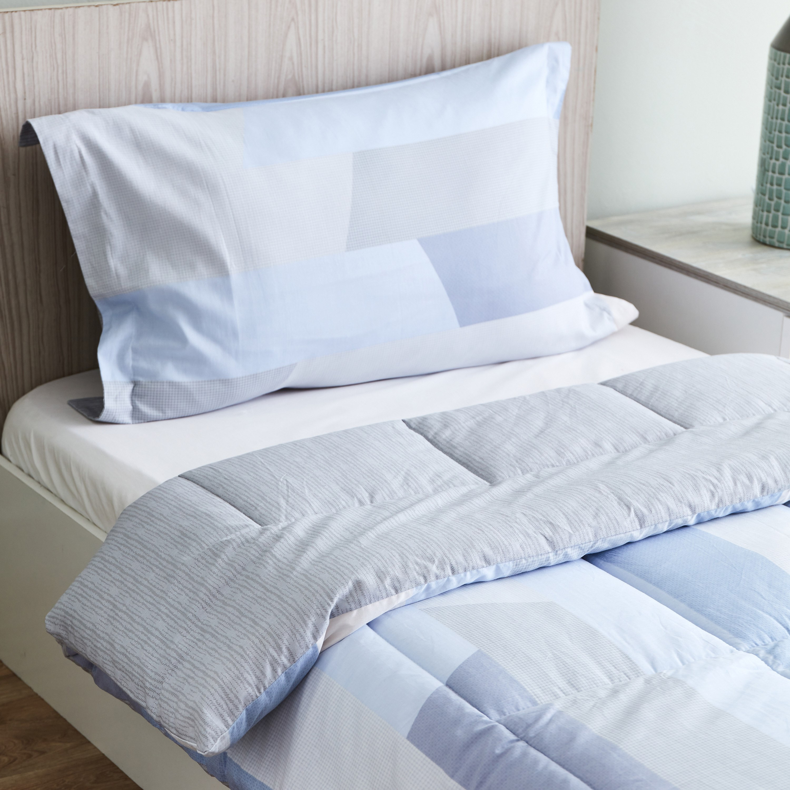 طقم لحاف فردي من قطعتين قطن بطبعات من فيرونا زوي - 135x220 سم-hbxhomeware-hbxdecorandfurnishings-image-2