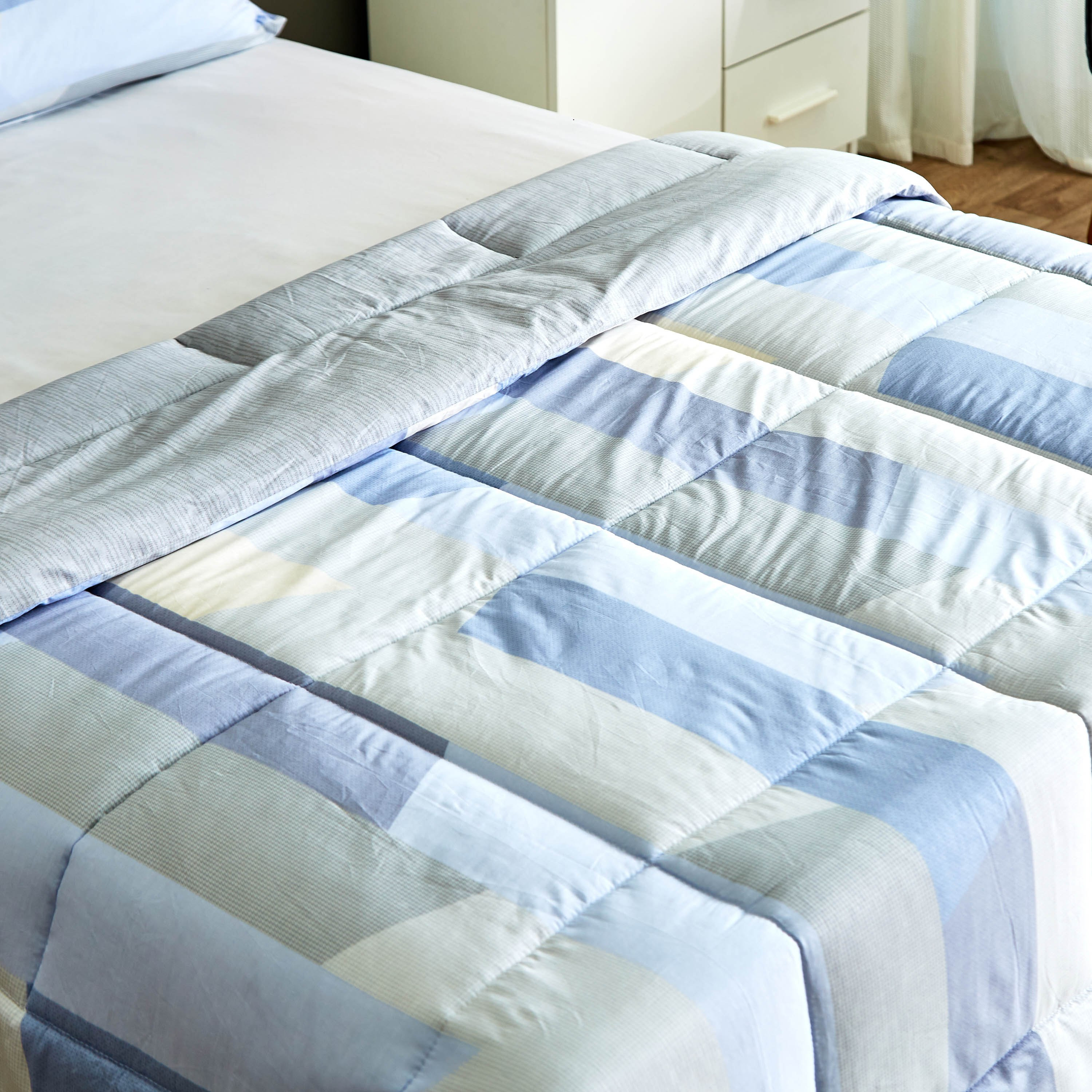 طقم لحاف كوين 3 قطع قطن بطبعات من فيرونا زوي - 200x240 سم-hbxhomeware-hbxdecorandfurnishings-image-4