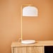 Elma Desk Lamp with Marble Base and Metallic Highlights - 52x20 cm-Table Lamps-thumbnail-0