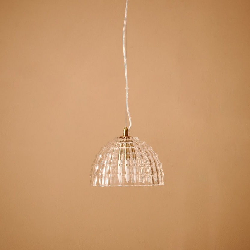 Elma Glass Ceiling Lamp - 19x23 cm-Ceiling Lamps-image-0