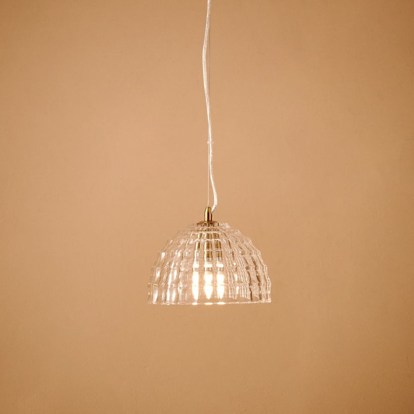 Elma Glass Ceiling Lamp - 19x23 cm-Ceiling Lamps-image-2