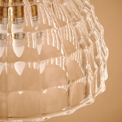 Elma Glass Ceiling Lamp - 19x23 cms
