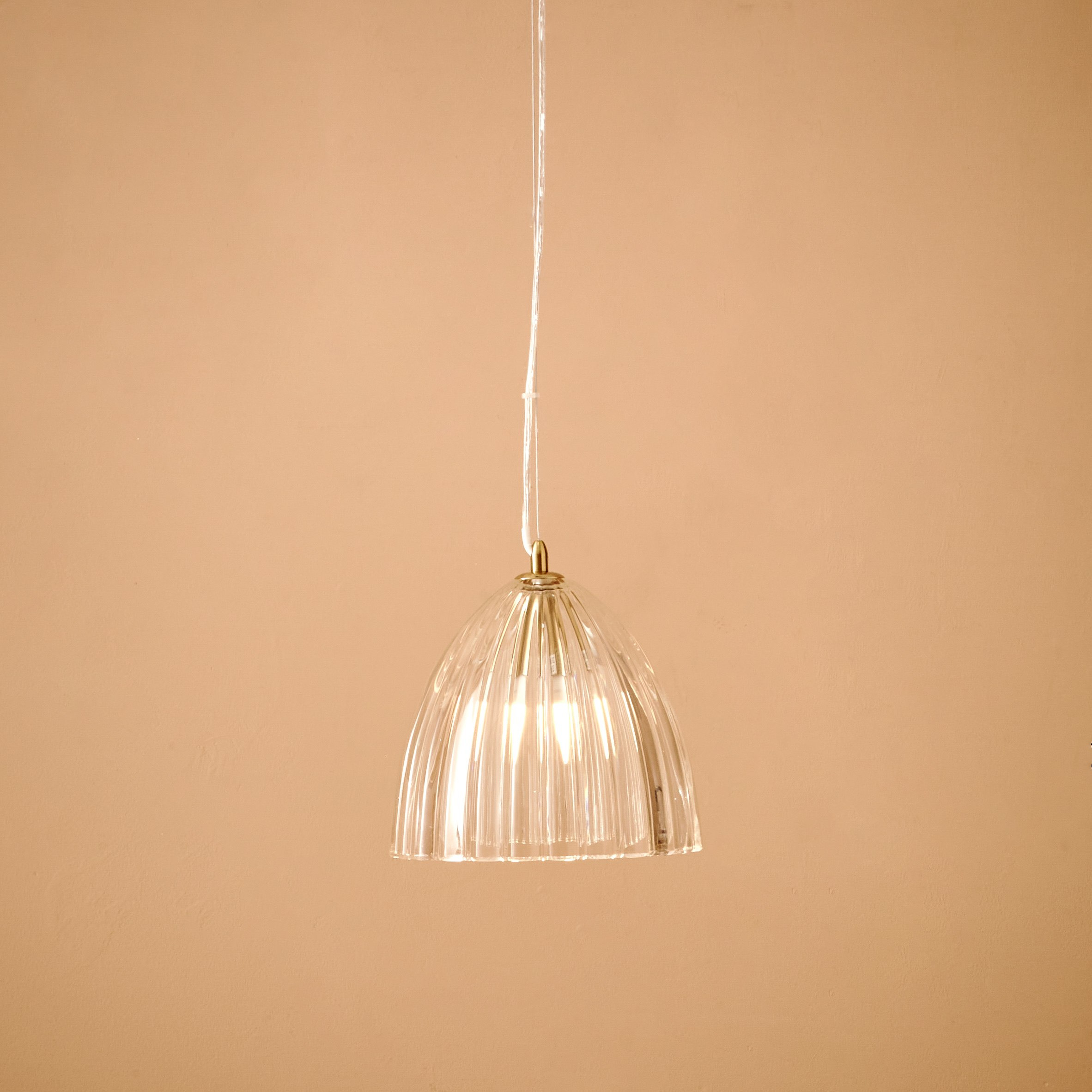 مصباح سقف زجاج مخطط من إلما - 25x24 سم-hbxhomeware-hbxdecorandfurnishings-image-2