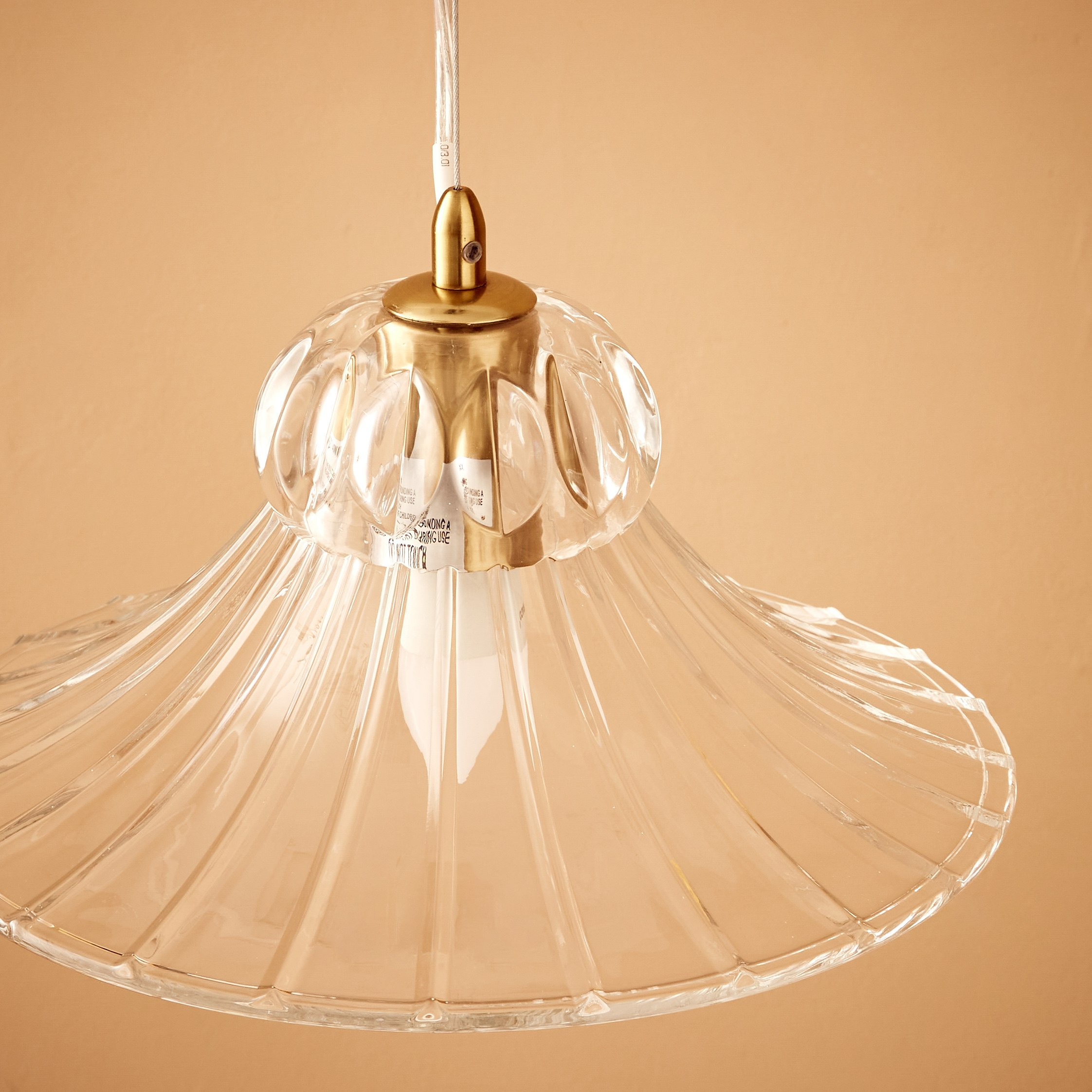 مصباح سقف زجاج من إلما - 17x30 سم-hbxhomeware-hbxdecorandfurnishings-image-3