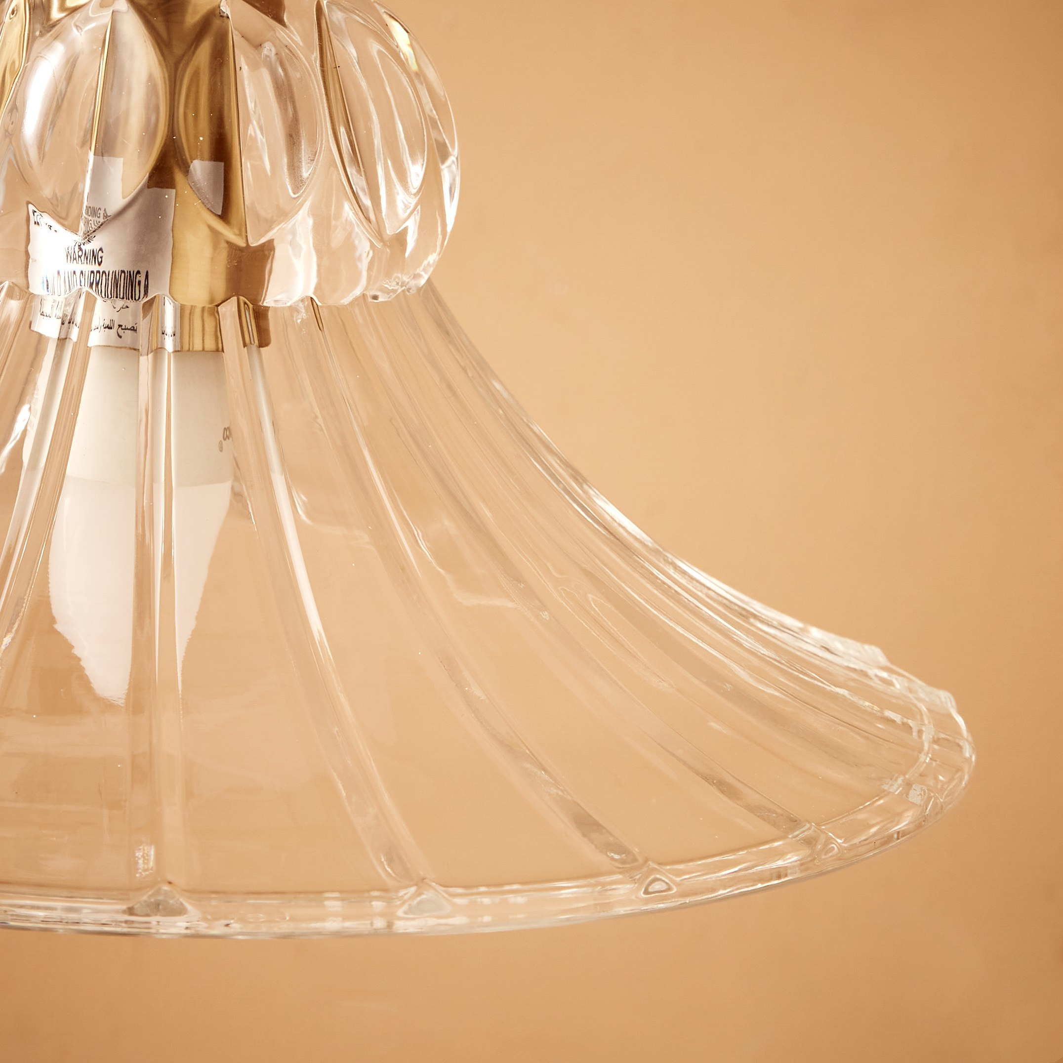 مصباح سقف زجاج من إلما - 17x30 سم-hbxhomeware-hbxdecorandfurnishings-image-4