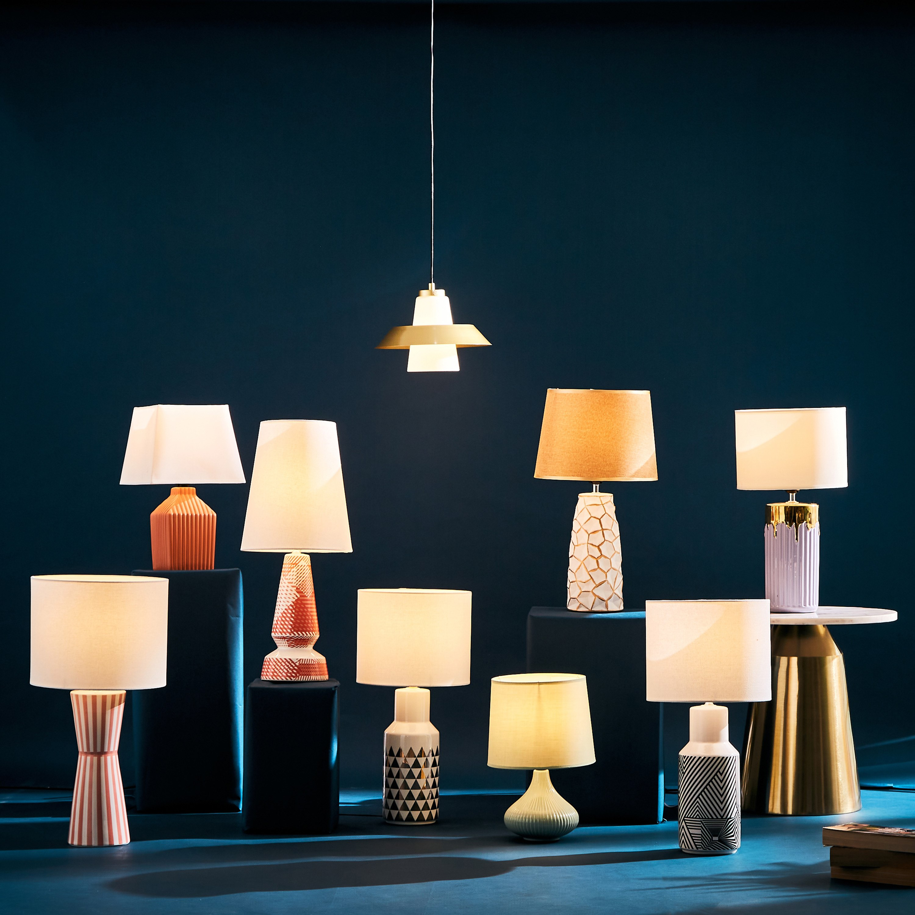 مصباح سقف معدني من إيلما - 25x15 سم-hbxhomeware-hbxdecorandfurnishings-image-5