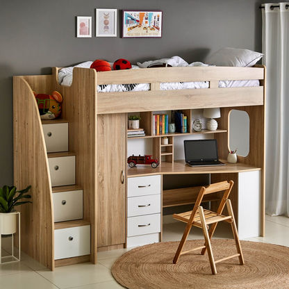 Costagat Xmore Single Loft Bed with Storage - 90x190 cms