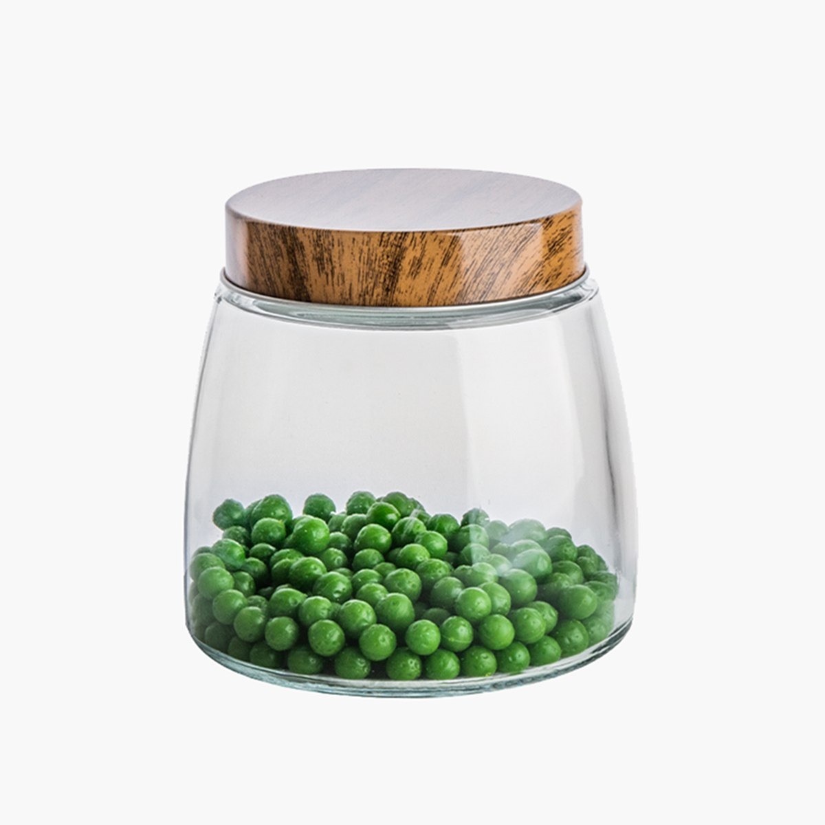 جرّة زجاجيّة بغطاء من تريندي - 550 مل-hbxhomeware-hbxkitchen-image-1