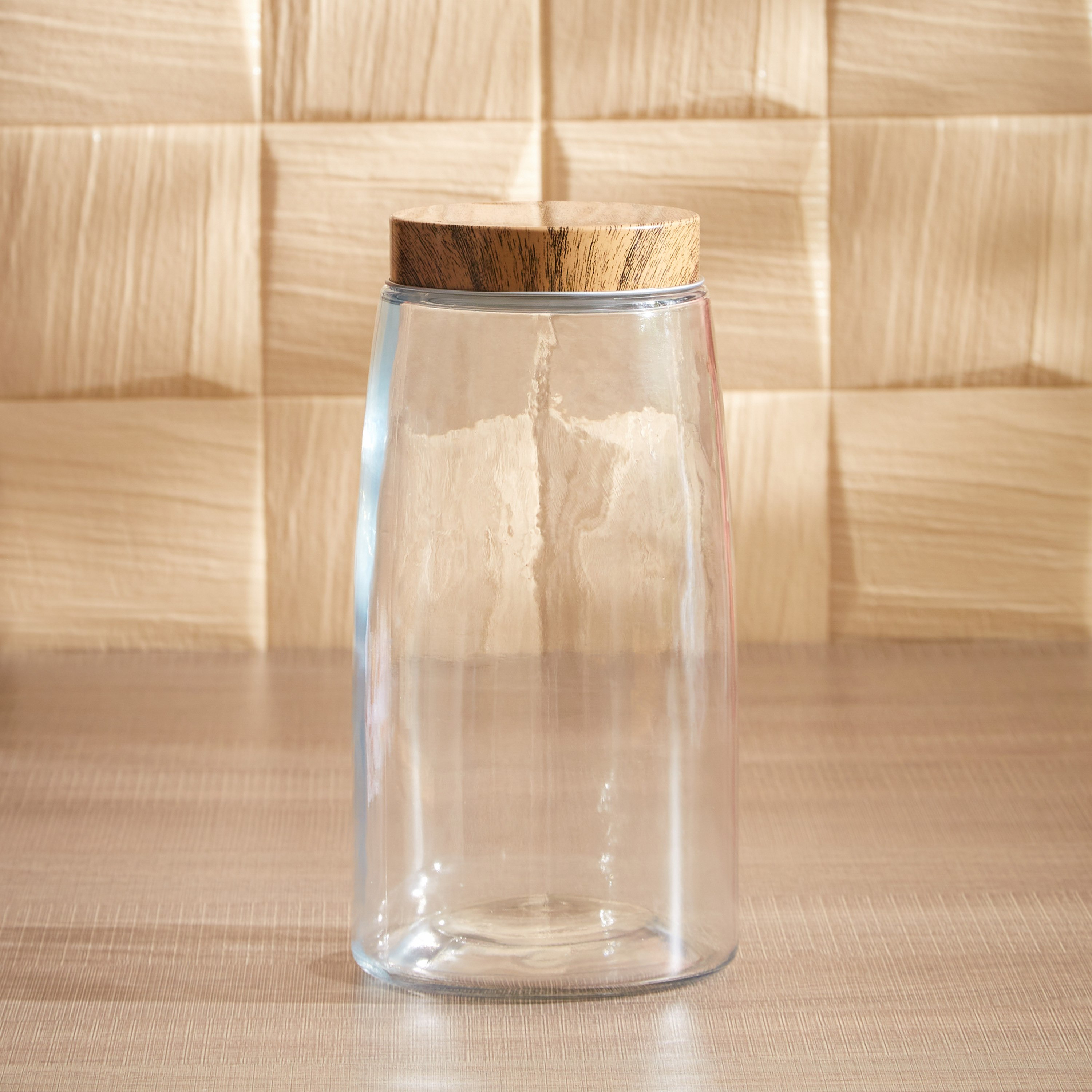 جرّة زجاج بغطاء من تريندي - 2 لتر-hbxhomeware-hbxkitchen-image-2