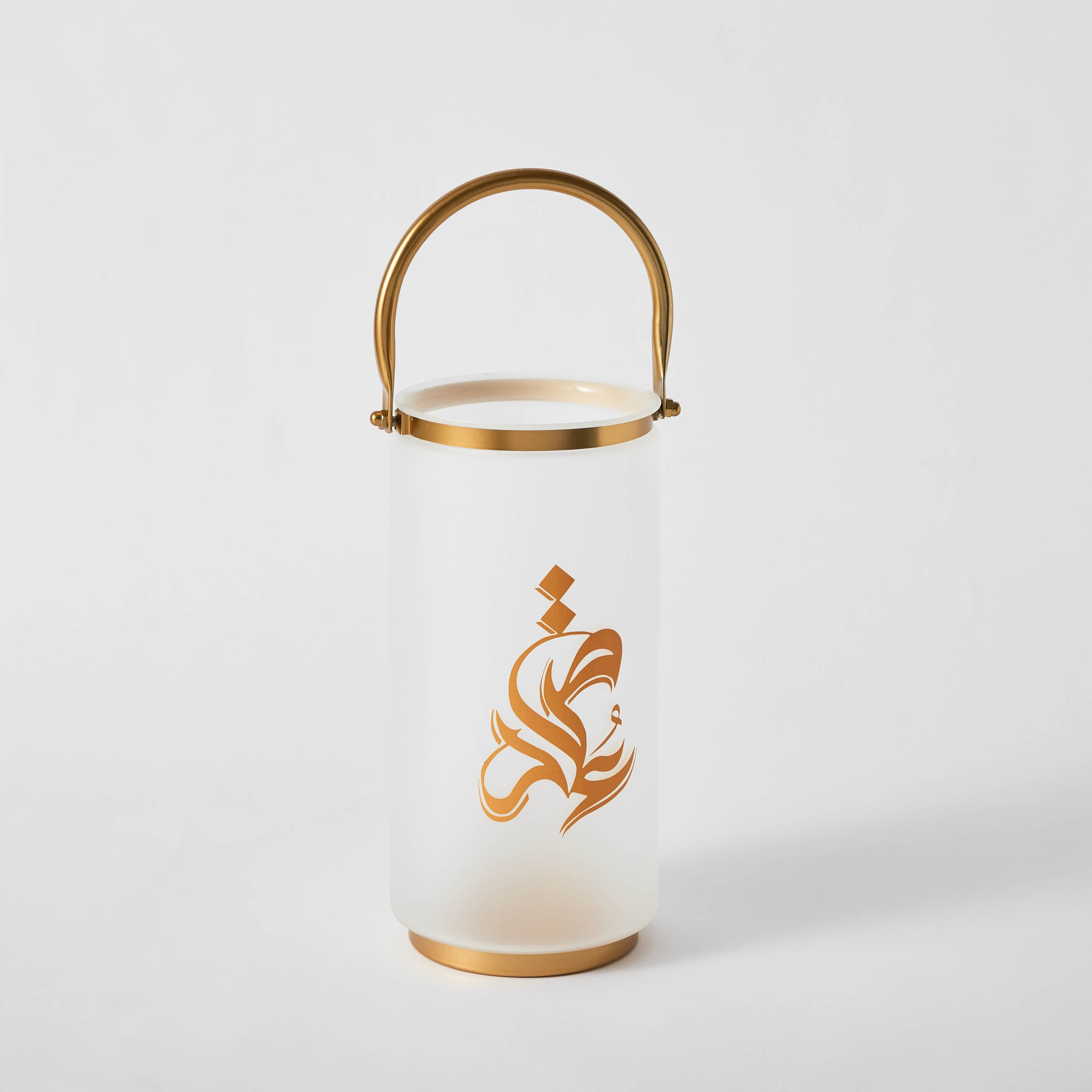 فانوس بتصميم خط عربي من نورا - 13x26 سم-hbxdecorandfurnishings-homeaccessories-lanterns-image-8