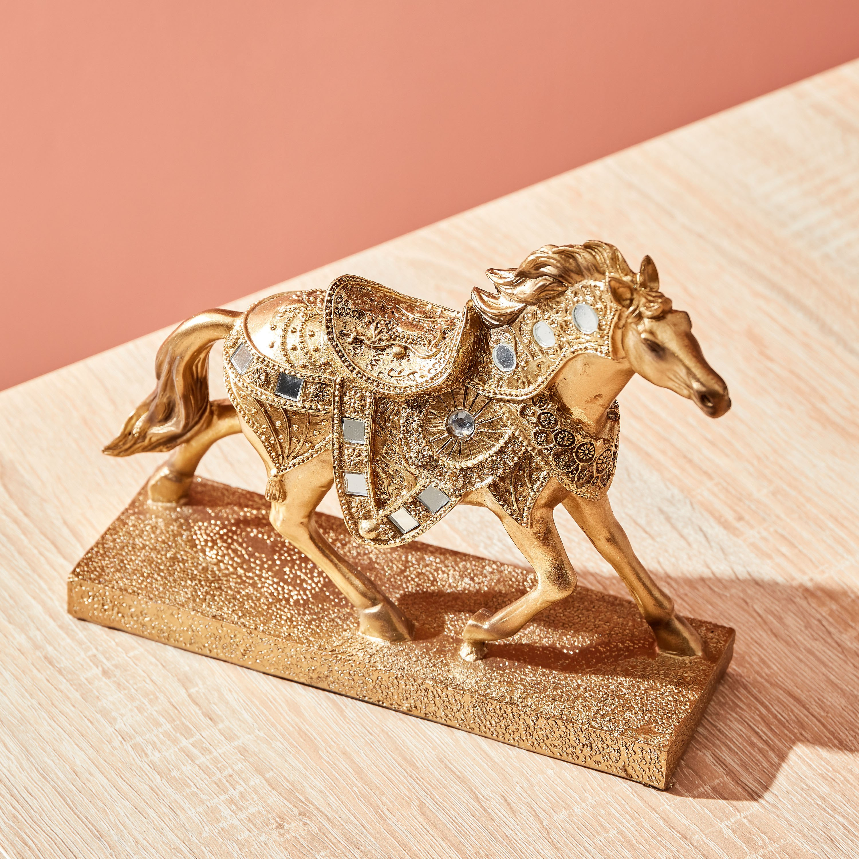 Naila Horse Figurine - 17.5x7x21 cm-hbxhomeware-homedecor-figurinesandornaments-image-2