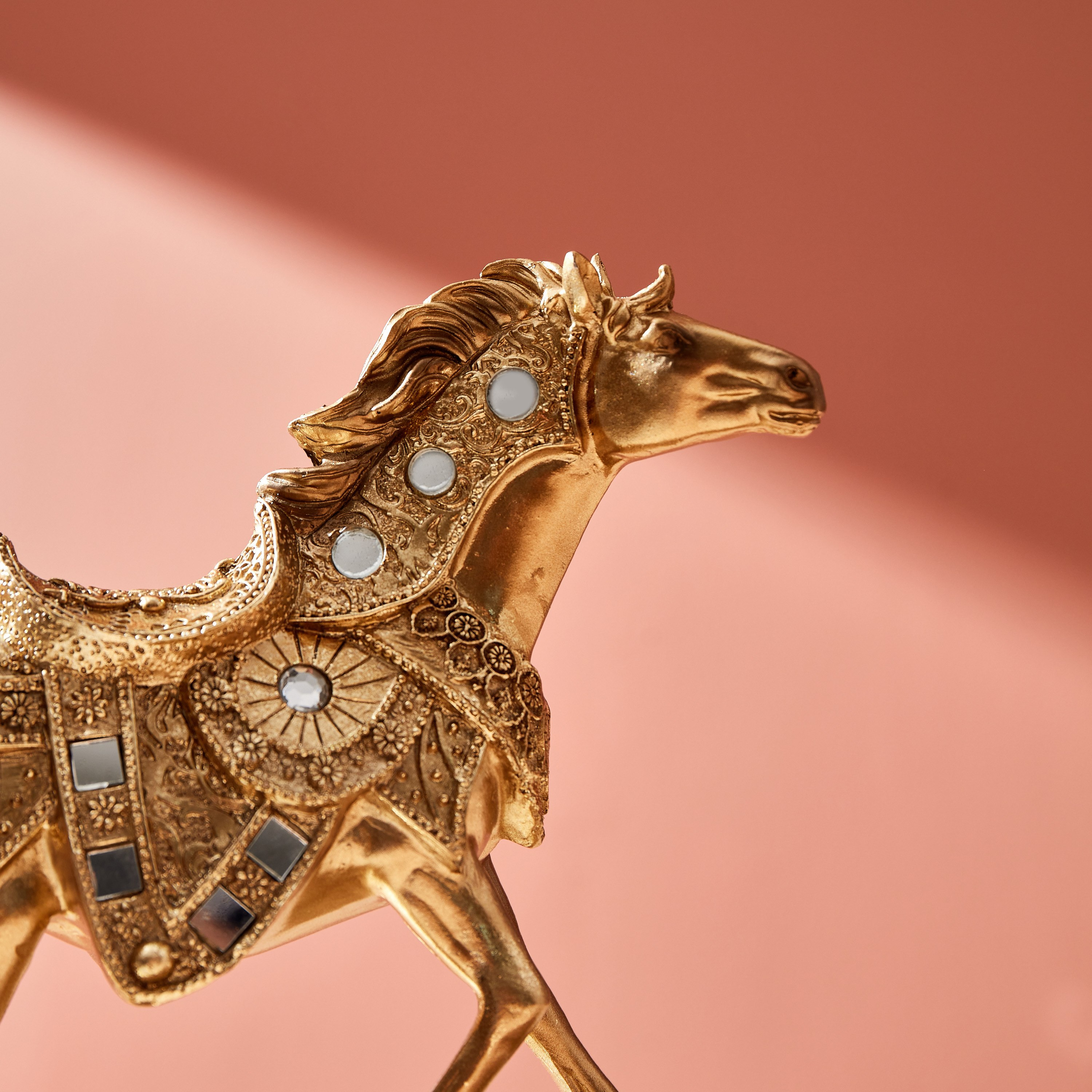Naila Horse Figurine - 17.5x7x21 cm-hbxhomeware-homedecor-figurinesandornaments-image-4