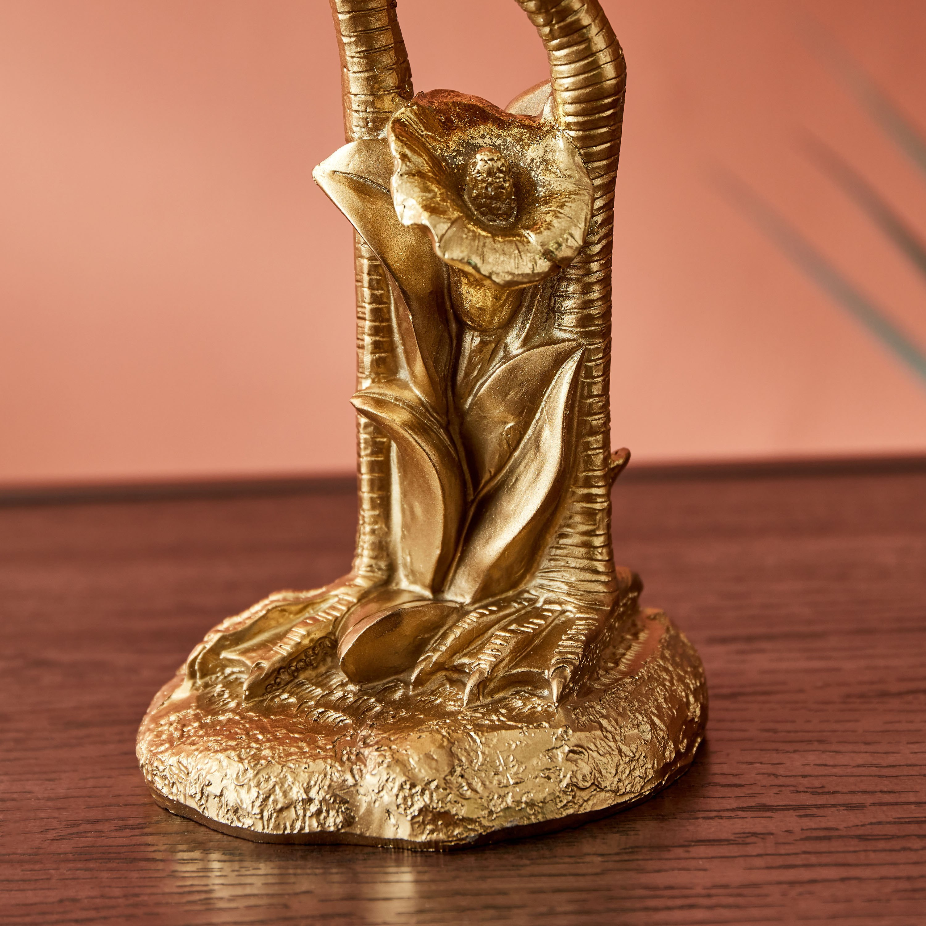 تمثال فلامينجو من نايلا - 14x10x35 سم-hbxhomeware-homedecor-figurinesandornaments-image-3