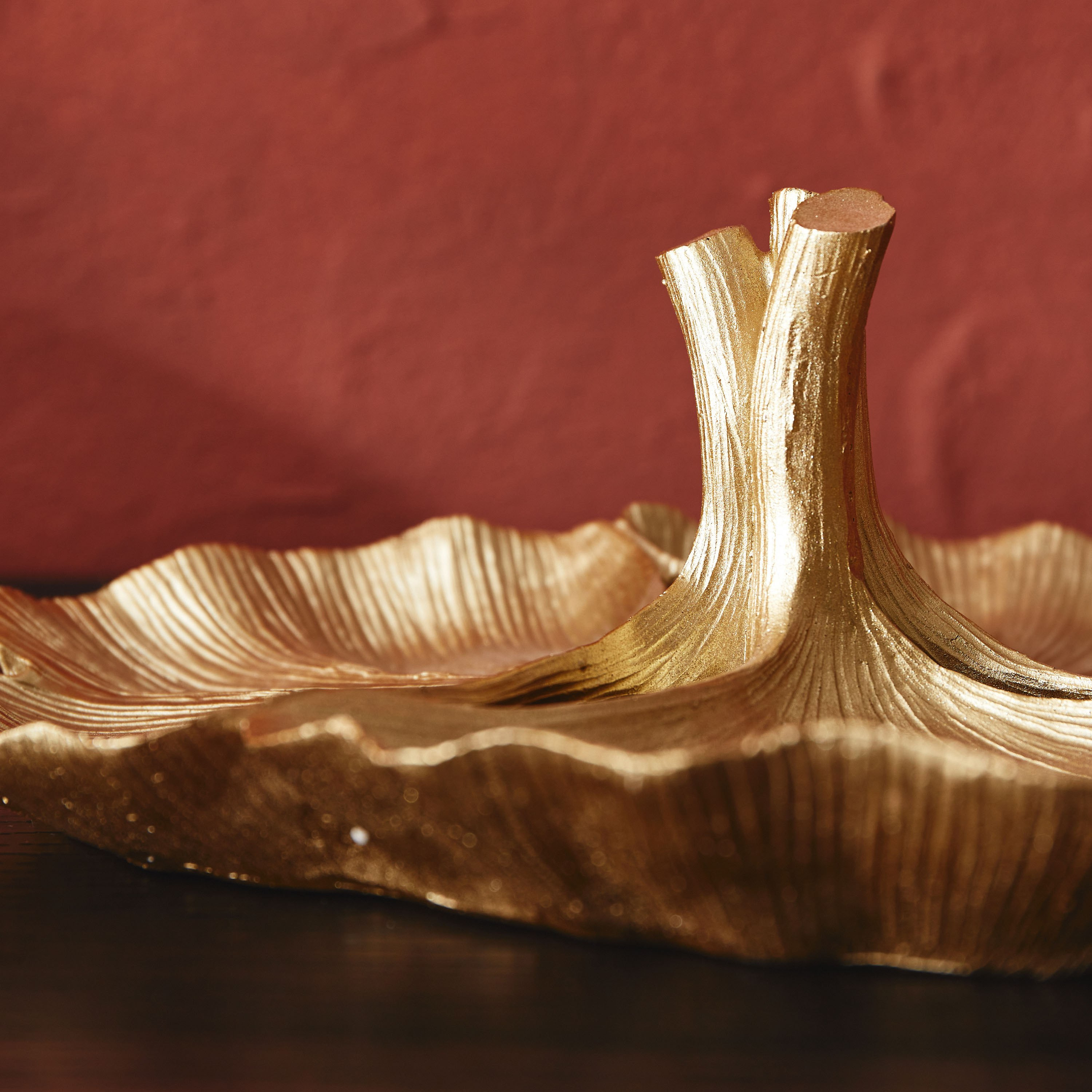 صحن جينكة مزين بـ3 أقسام من نايلا - 24x24x9 سم-hbxhomeware-hbxdecorandfurnishings-image-4