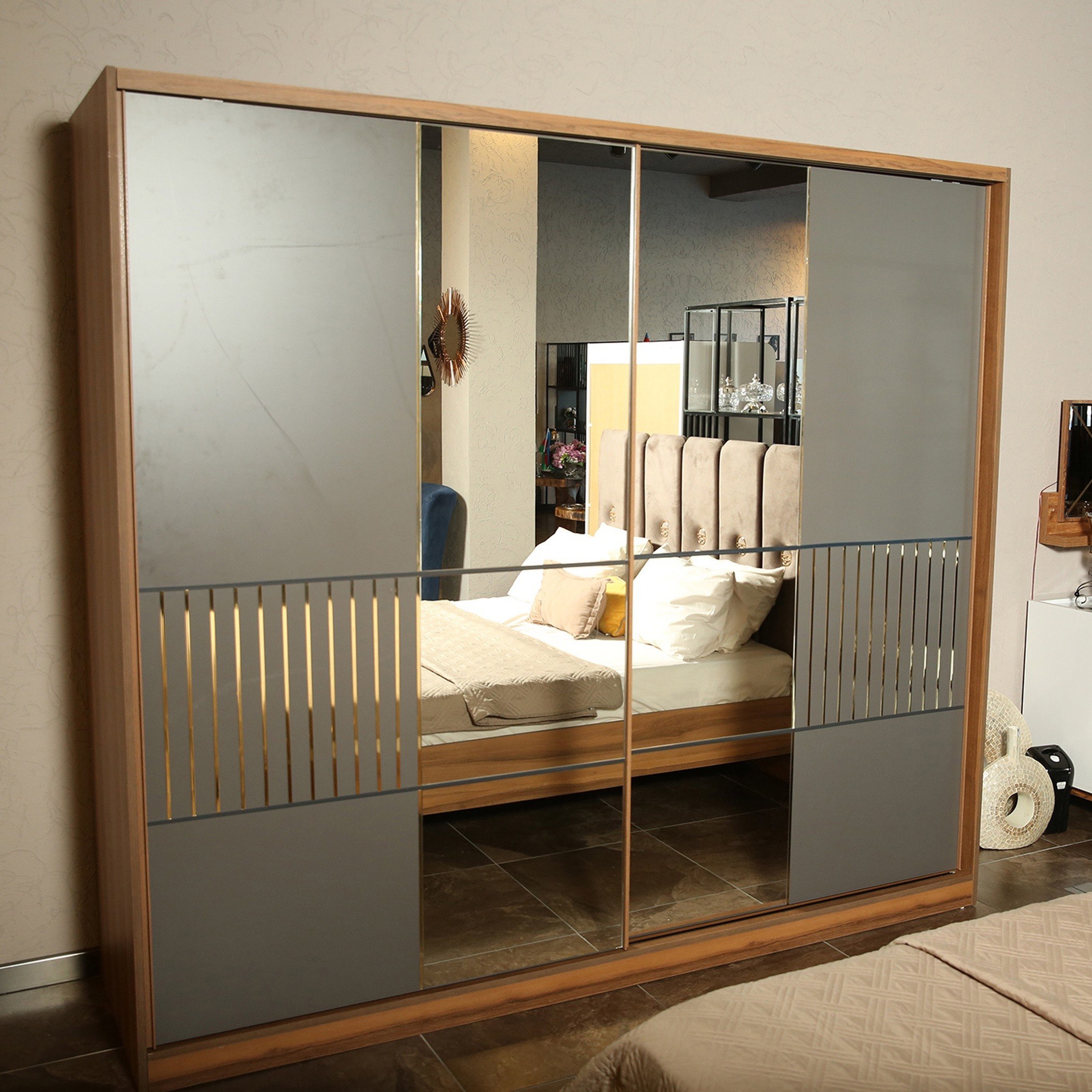 خزانة ملابس بباب انزلاقي ومرآة من أليسي-hbxfurniture-wardrobes-image-1
