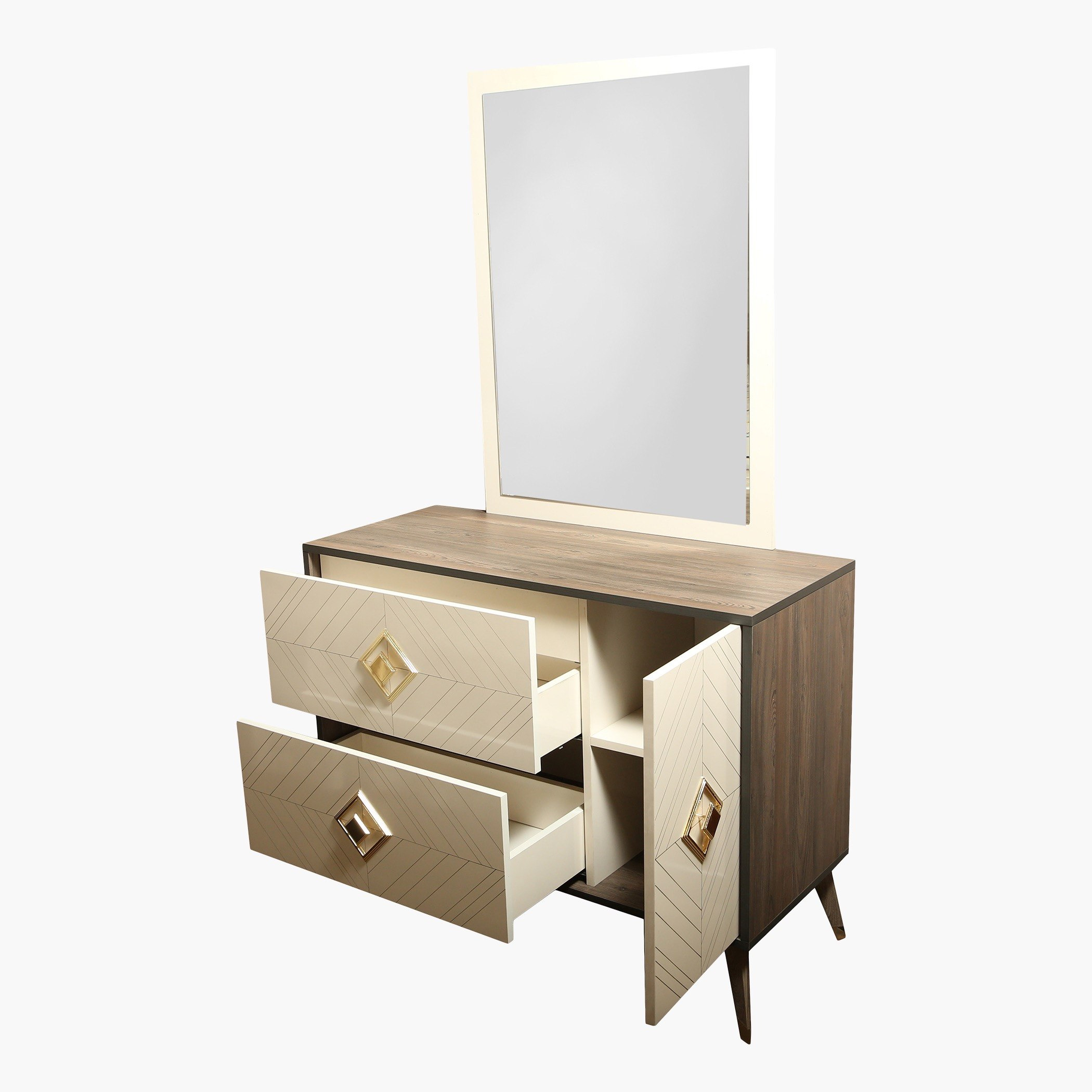 طقم غرفة نوم كينج 5 قطع من بريزما - 180x200 سم-hbxbedroom-bedsandbedsets-bedroomsets-king-image-9