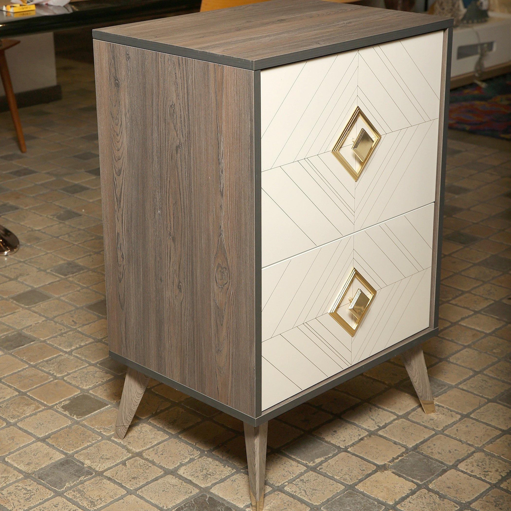 وحدة تخزين بـ 4 أدراج من بريزما-hbxfurniture-dressersandchests-chestofdrawers-image-1