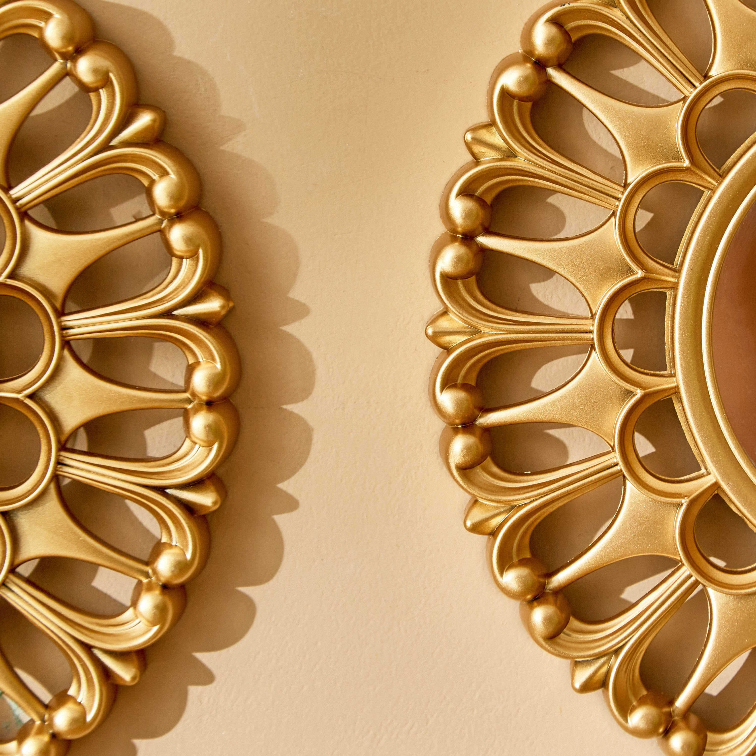 Zeina 3-Piece Mirror Set with Petal Border - 25x2x25 cm-PROMO_HB_AE_B1G1_250925-image-3