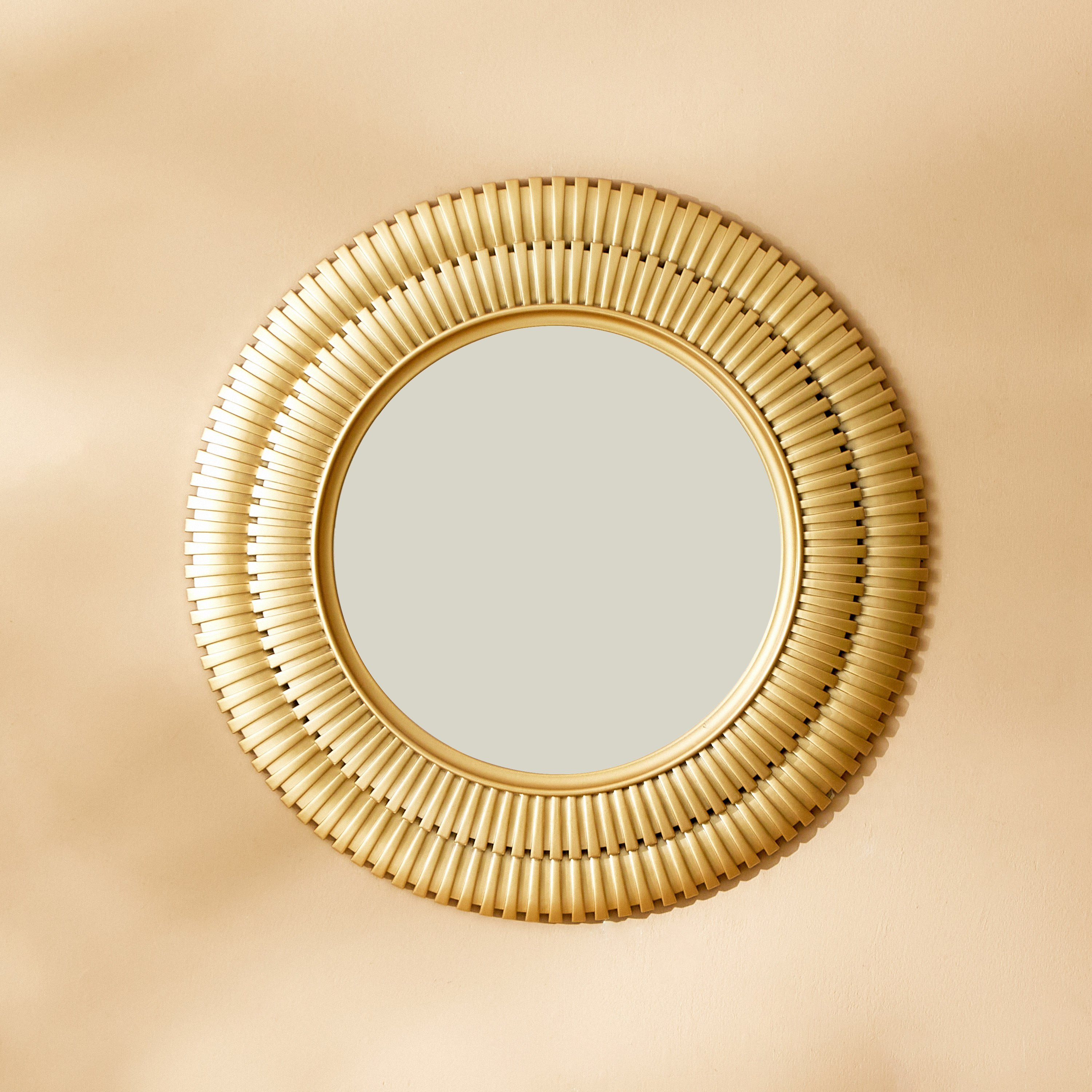 مرآة مزينة مستديرة من ميلينا - 50x3x50 سم-PROMO_HB_AE_B1G1_250925-image-2