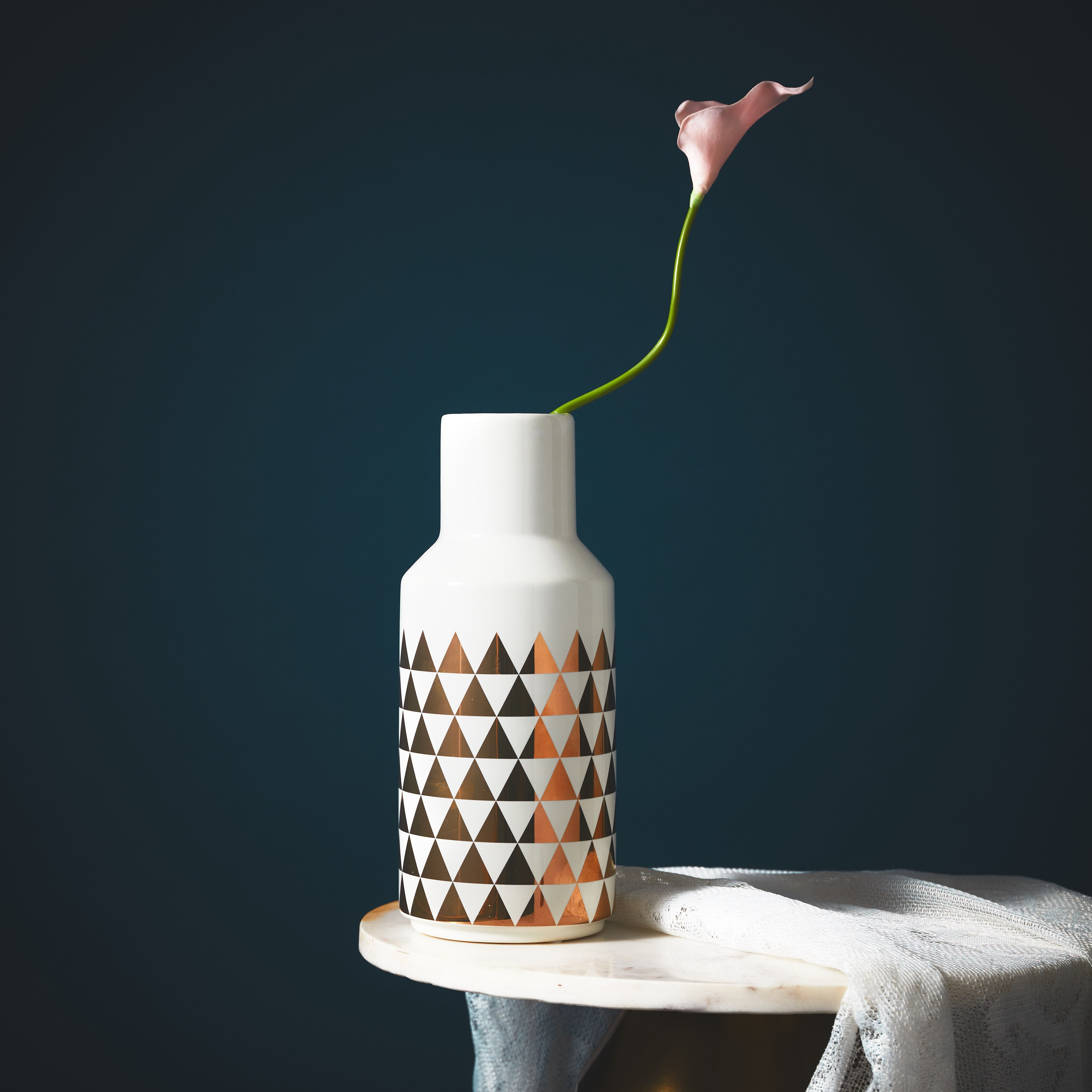 مزهرية سيراميك بطبعات فاليري - 13x13x30 سم-PROMO_HB_AE_B1G1_250925-image-1
