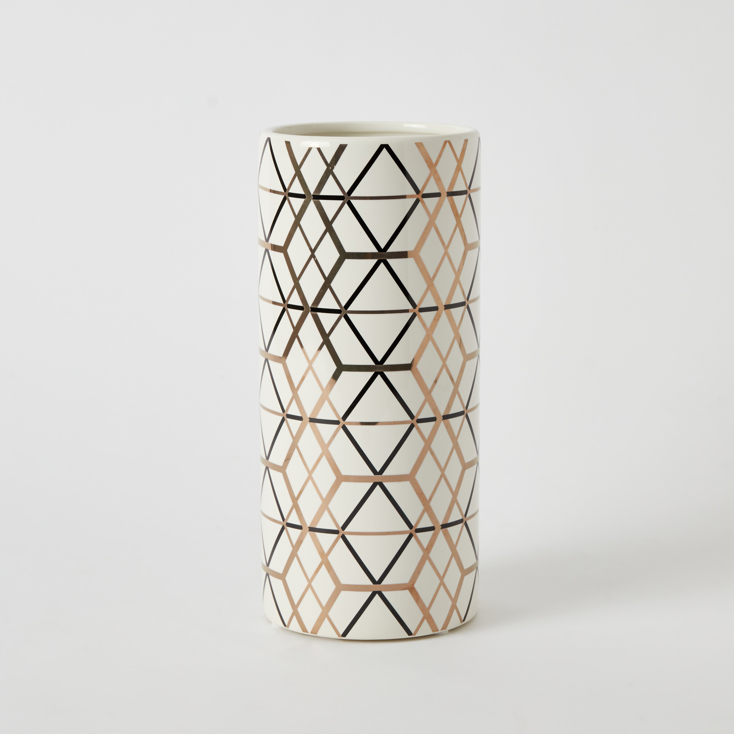 مزهرية سيراميك بطبعات من فاليري - 10x10x22 سم-hbxhomeware-hbxdecorandfurnishings-image-7