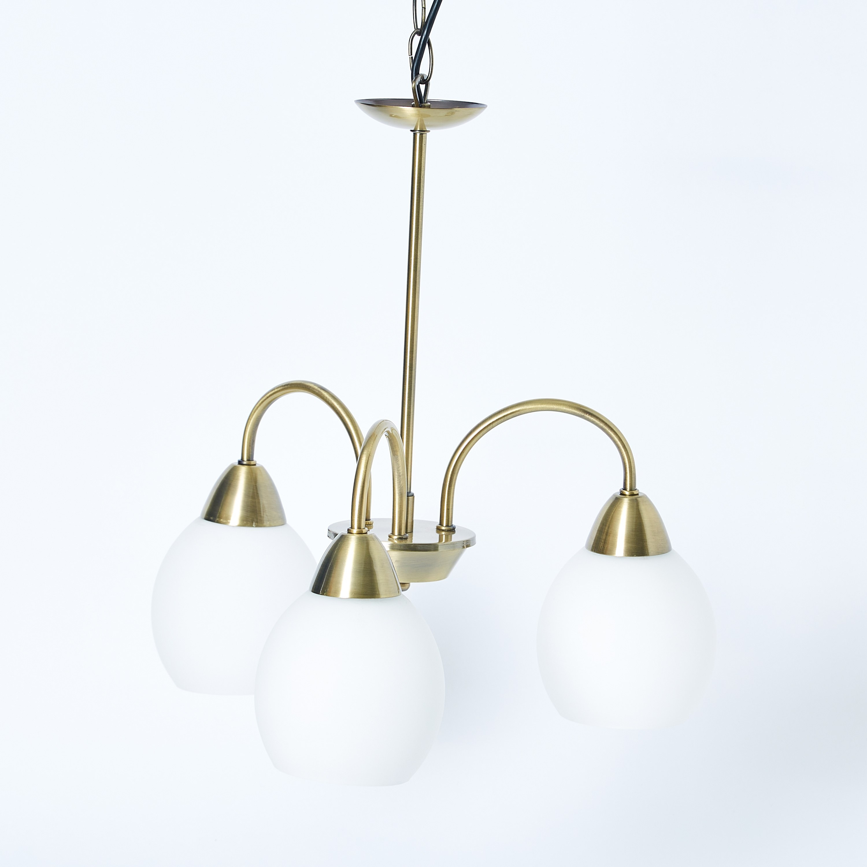 مصباح متدلّي معدني 3 شموع بغطاء زجاج من كورسيكا - 45x150 سم-hbxhomeware-hbxdecorandfurnishings-image-5