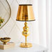 Corsica Table Lamp with Metal Base and PVC Shade - 25x55 cm-Table Lamps-thumbnailMobile-0
