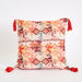 Mahrgan Aara Printed Patchwork Cushion - 40x40 cm-Filled Cushions-thumbnail-6