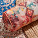 Mahrgan Aara Printed Patchwork Bolster - 50x20 cm-Filled Cushions-thumbnail-2
