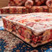 Mahrgan Aara Printed Patchwork Floor Cushion - 60x60x12 cm-Floor Cushions-thumbnail-2